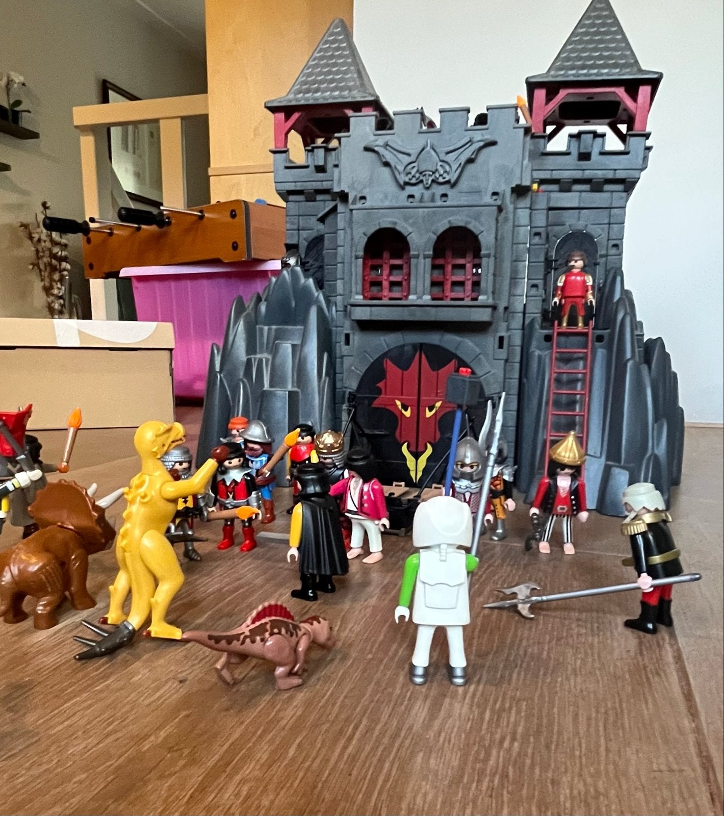 Playmobil Drakenkasteel met ridders en accessoires, Ophalen, Gebruikt