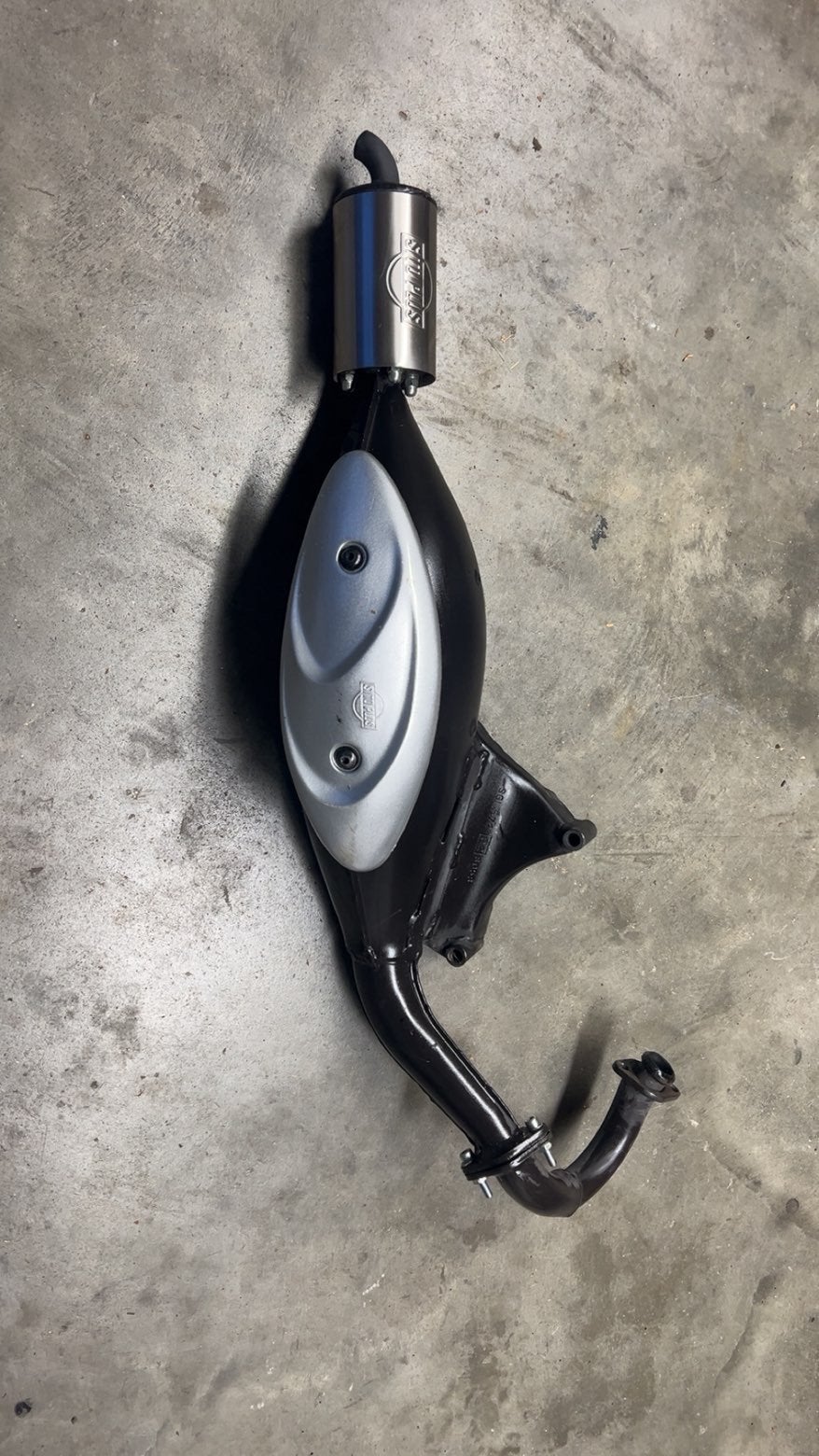 Sito plus piaggio 50/70cc uitlaat, Ophalen of Verzenden