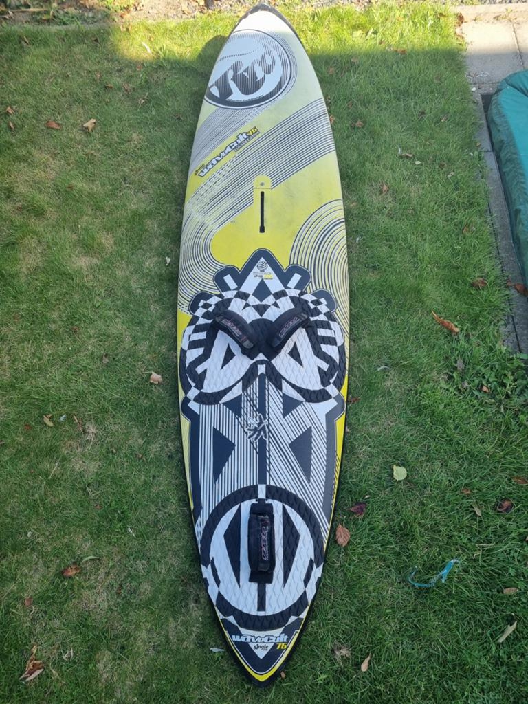 RRD Wavecult windsrufboard met MFC vin, Watersport en Boten, Windsurfen, Gebruikt, Minder dan 250 cm, Ophalen of Verzenden, Met vin(nen)