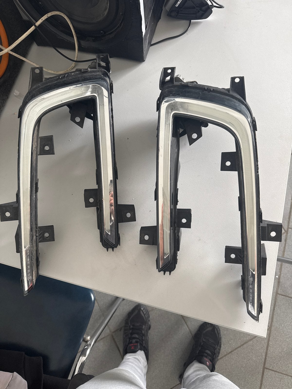 LED dagrijverlichting voor auto (set van 2) Golf 7 GTE, Ophalen of Verzenden, Gebruikt, Volkswagen