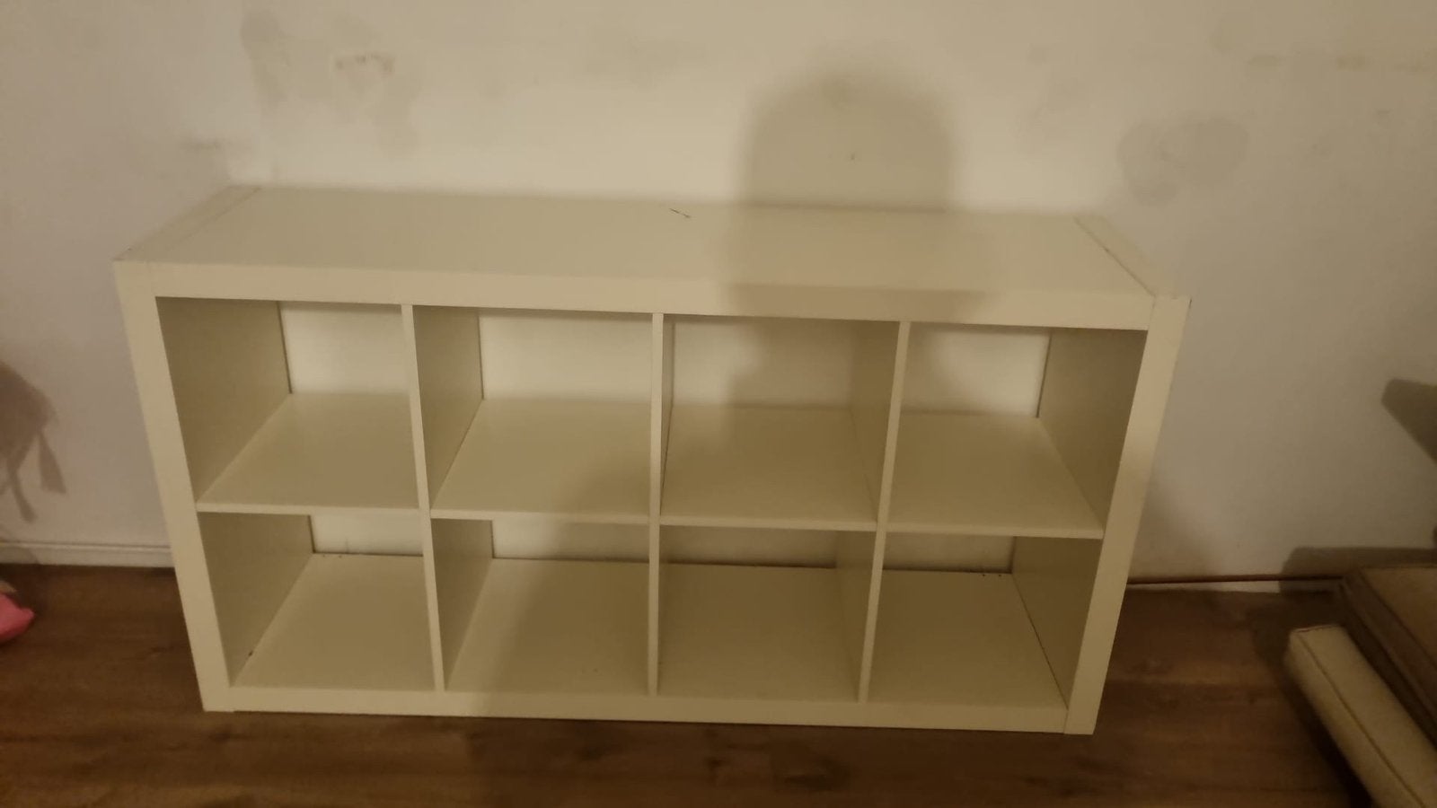 Ikea kallax kast met 8 vakken, Ophalen, Met plank(en), Gebruikt, 100 tot 150 cm