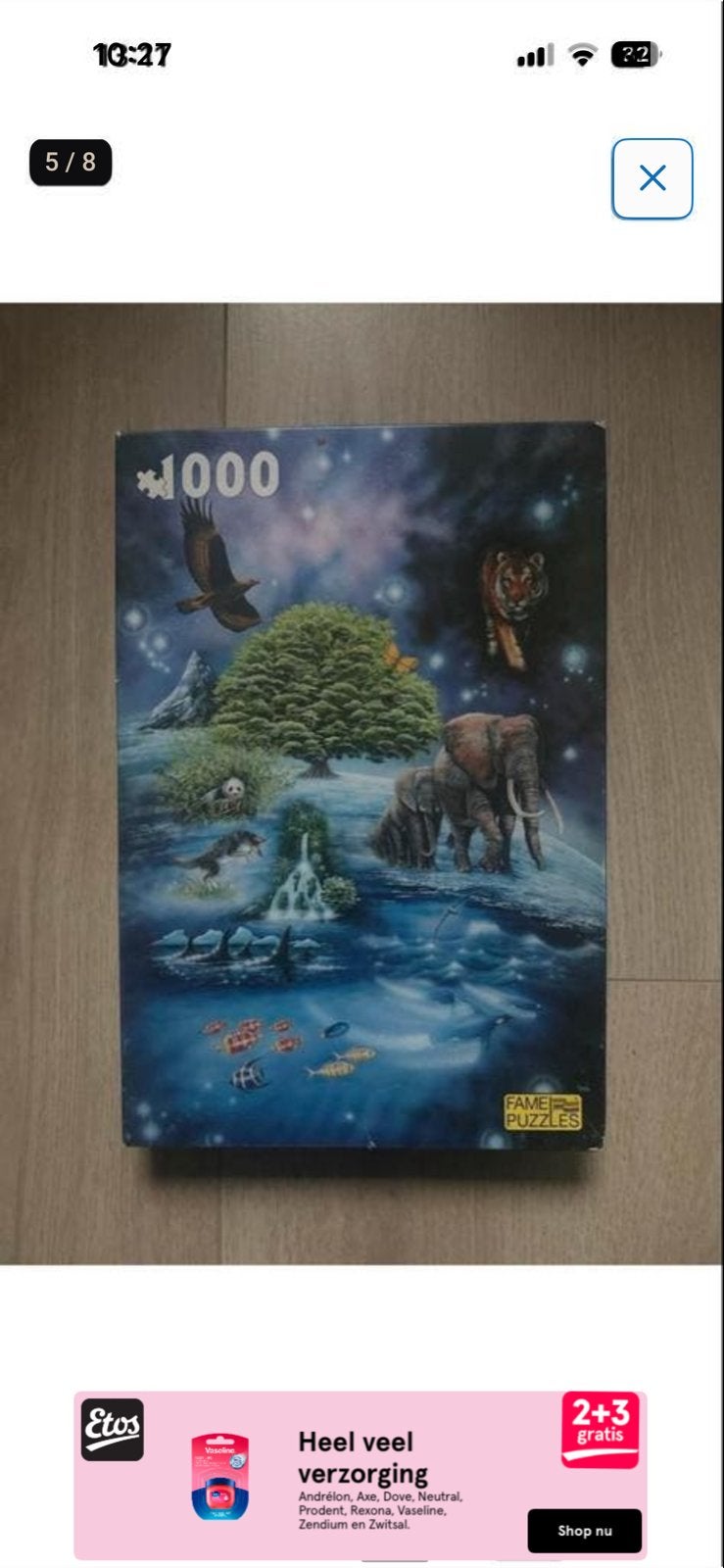 Diverse legpuzzels - 1000 en 1500 stukjes, Ophalen of Verzenden, 500 t/m 1500 stukjes, Gebruikt, Legpuzzel