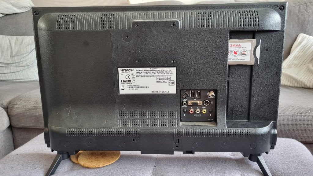 Hitachi 24HE2202 Caravan/camper smart tv, Philips, LED, 50 Hz, HD Ready (720p)