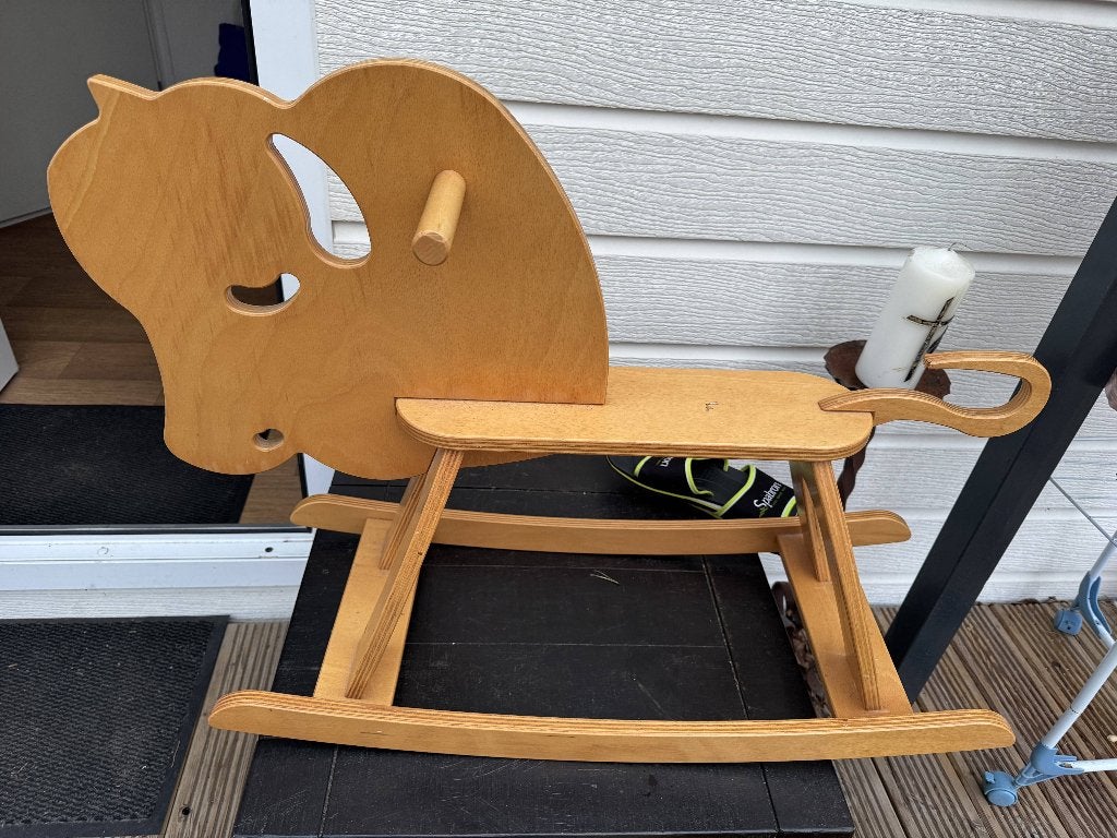 houten kinder stoel wipstoel, Ophalen of Verzenden, Zo goed als nieuw, Wipstoel, Chicco