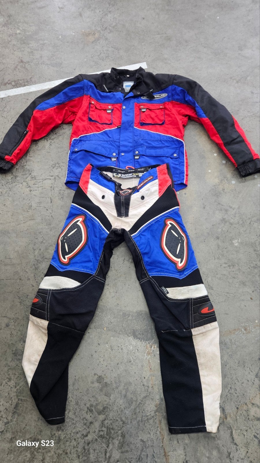 Te koop crosskleding  pak jas shirt laarzen bescherming, Ophalen of Verzenden, Tweedehands