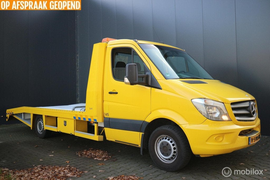 Mercedes Sprinter 316 2.2 CDI AUTOMAAT/OPRIJWAGEN/TIJHOF, Auto's, Euro 5, Gebruikt, 4 cilinders, 163 pk