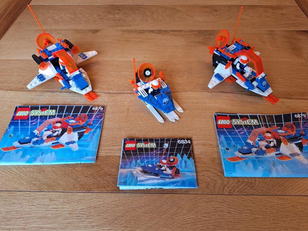 Lego Space sets: 6834 + 2x 6879, Ophalen, Gebruikt, Complete set, Lego