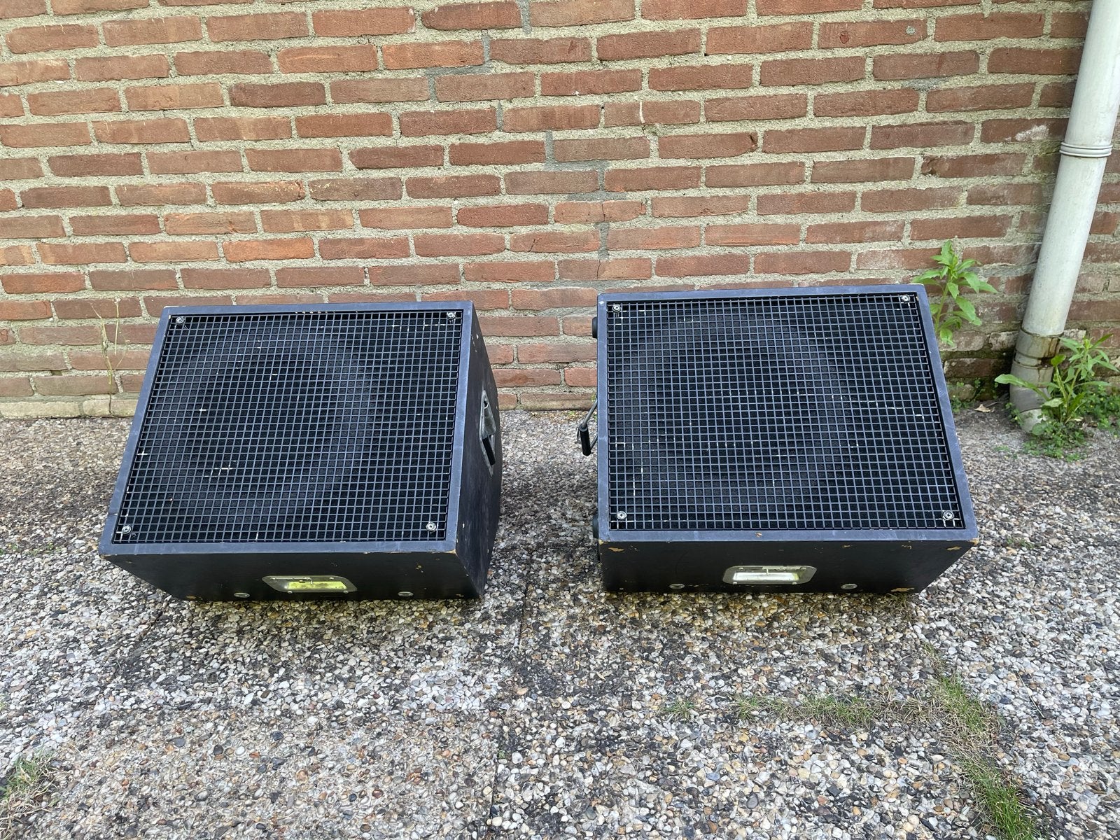 Speaker/monitor kasten met Monacor tweeters (zonder woofers), Audio, Tv en Foto, Luidsprekers, Gebruikt, Overige typen, Minder dan 60 watt