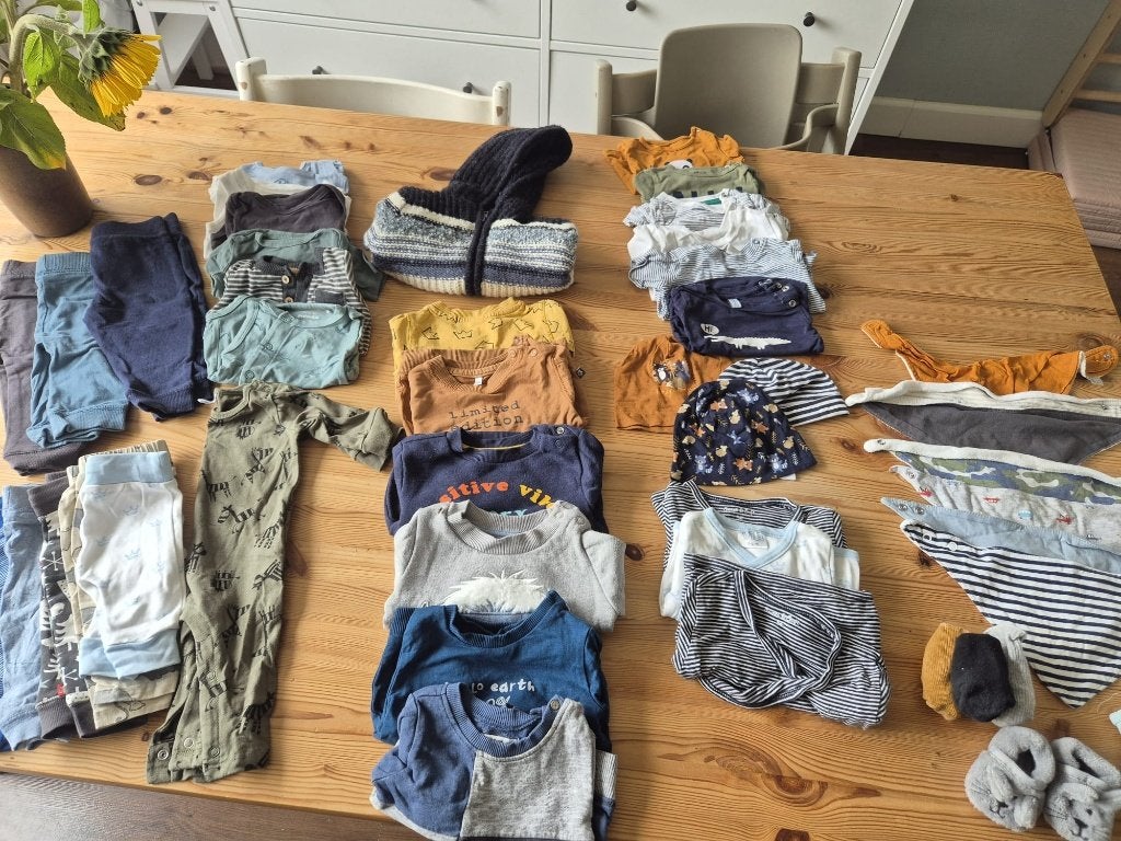 Zak met kleding | Jongens | Maat 50-56, Ophalen of Verzenden, Gebruikt, Maat 56