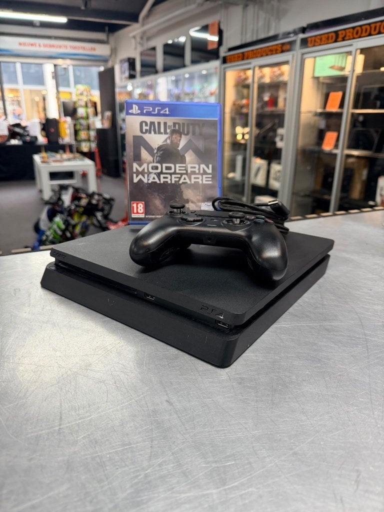 PlayStation 4 Slim 500GB + Nacon controll + Call of Dutty, ., Ophalen of Verzenden, Zo goed als nieuw, .