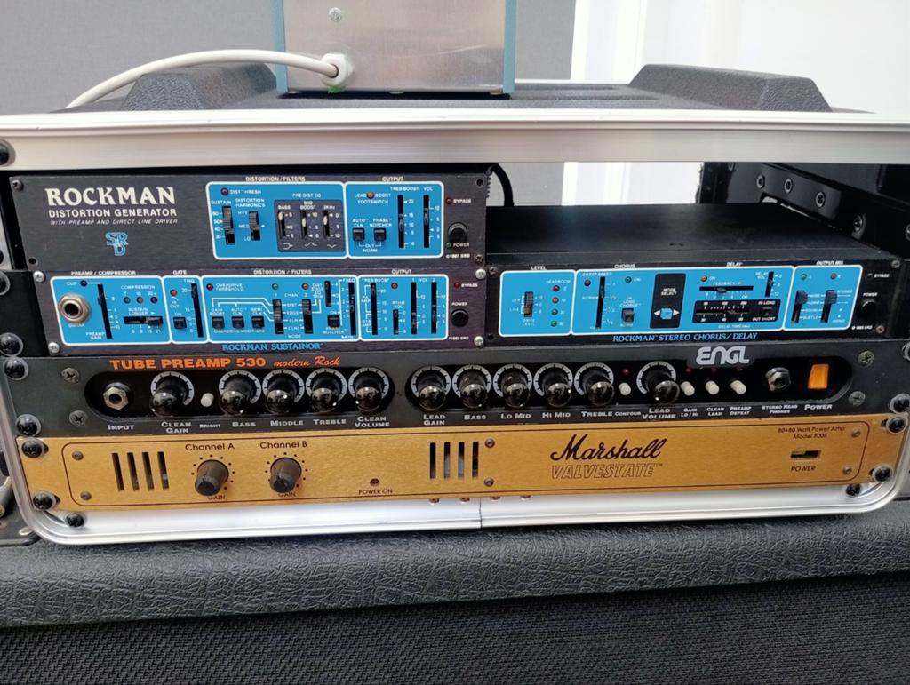 Rack: Rockman....., Ophalen of Verzenden, Gebruikt, Gitaar, 100 watt of meer