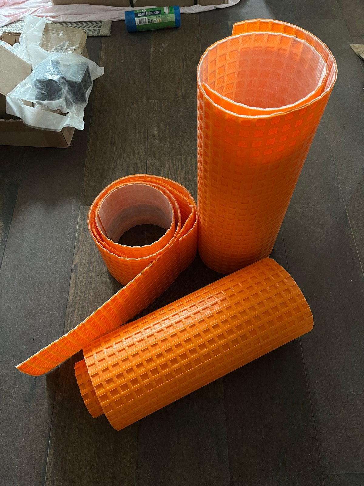 Reststukken Schluter Ditra Ontkoppelingsmat, Ophalen, 60 cm of meer, Zo goed als nieuw, Minder dan 5 m²