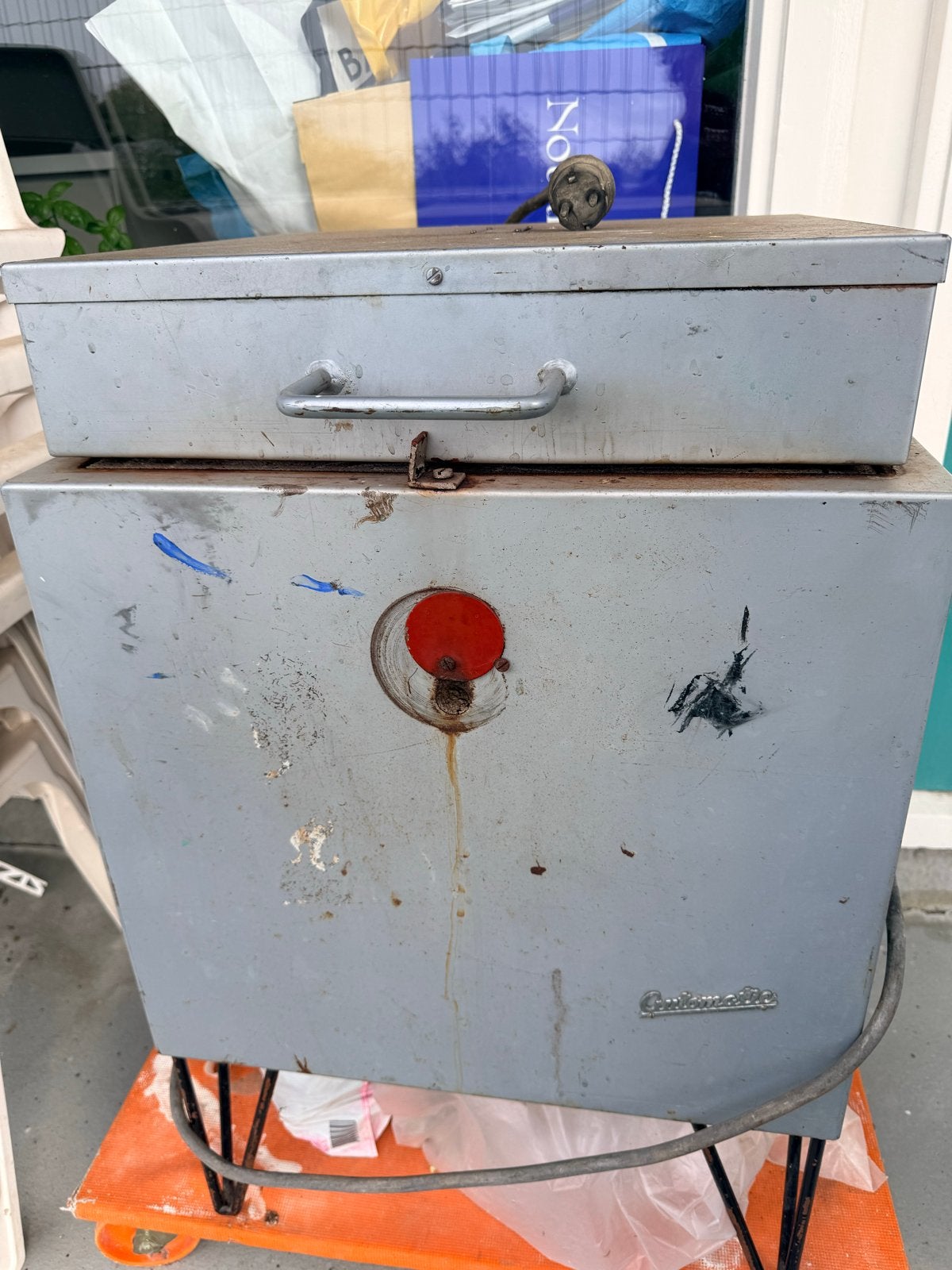 Vingerling Oven Gouda - Vintage Keramiek Oven, Ophalen, Minder dan 45 cm, Oven, Vrijstaand