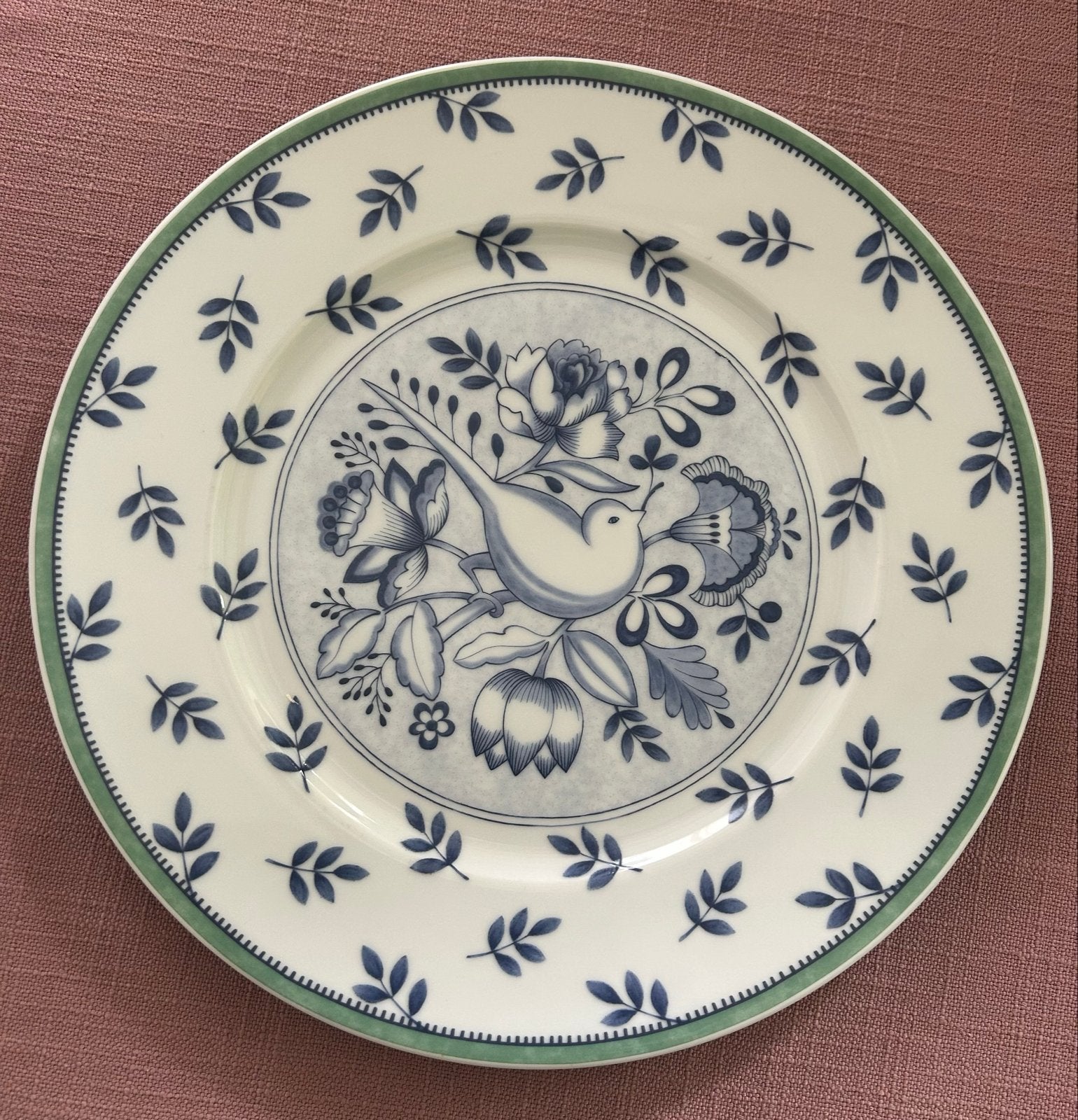 Villeroy & Boch Switch 3 Cordoba bord met vogelmotief, Villeroy & Boch, Ophalen of Verzenden, Zo goed als nieuw, Bord(en)