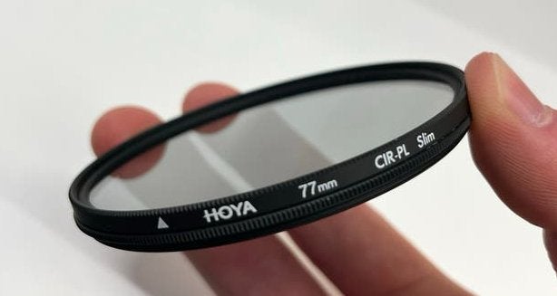 Hoya CIR-PL Slim 77mm Polarisatiefilter, Audio, Tv en Foto, Fotografie | Filters, Polarisatiefilter, Ophalen of Verzenden, Zo goed als nieuw