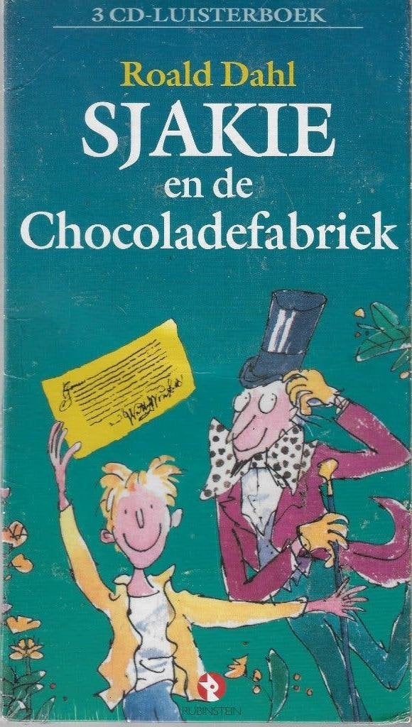 Roald Dahl Sjakie en de chocoladefabriek (in plastic), Ophalen of Verzenden, Cd, Volwassene