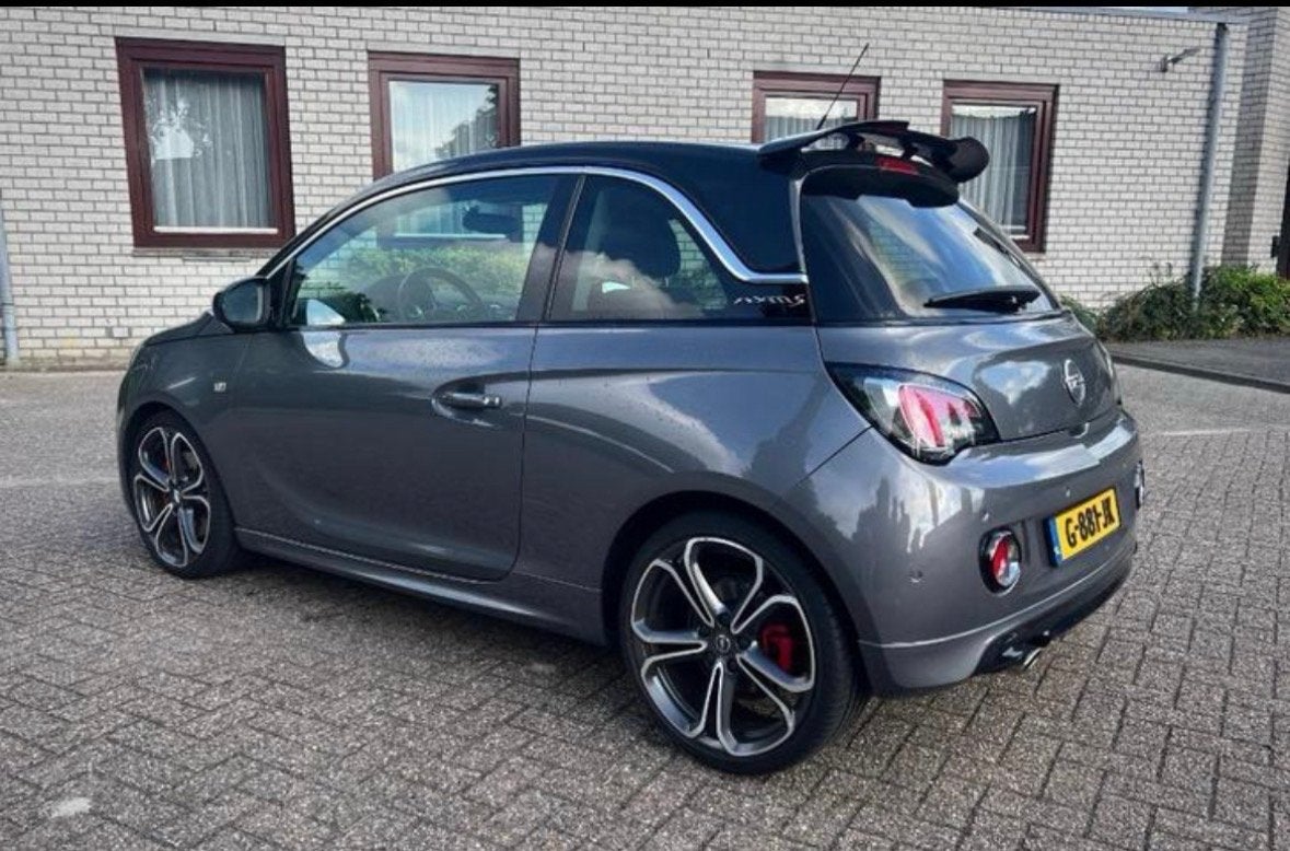 Opel ADAM 1.4 Turbo 110KW Start&st. 3D 2015 Grijs, Auto's, Opel, Voorwielaandrijving, 4 cilinders, 4 stoelen, 49 €/maand