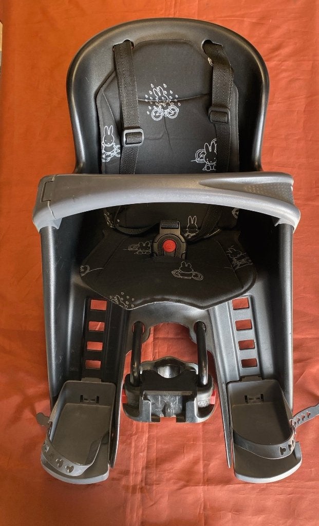 Polisport Bilby Junior Fietsstoeltje - voorop - 9-15 kg 25,-, Fietsen en Brommers, Fietsaccessoires | Fietsstoeltjes, Ophalen