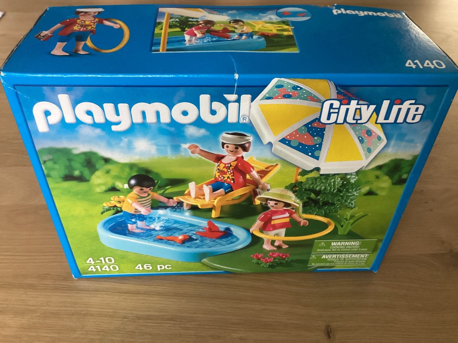 Playmobil City Life 4140: Zomerpret met zwembad, Complete set, Overige typen, Ophalen of Verzenden, Zo goed als nieuw