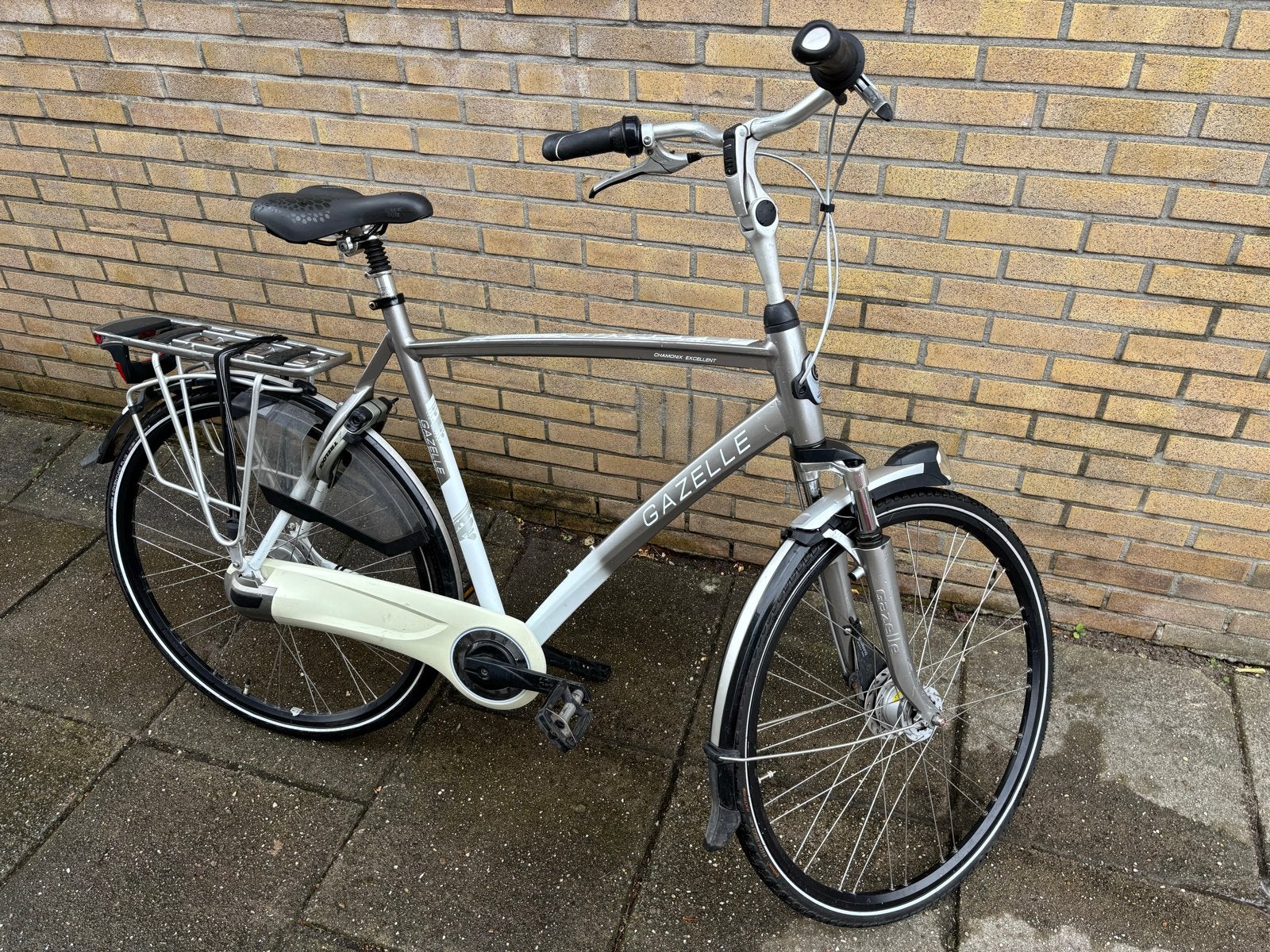 Gazelle Chamonix Excellent herenfiets 61cm herenfiets, Gebruikt, Versnellingen, Ophalen of Verzenden, 61 tot 65 cm