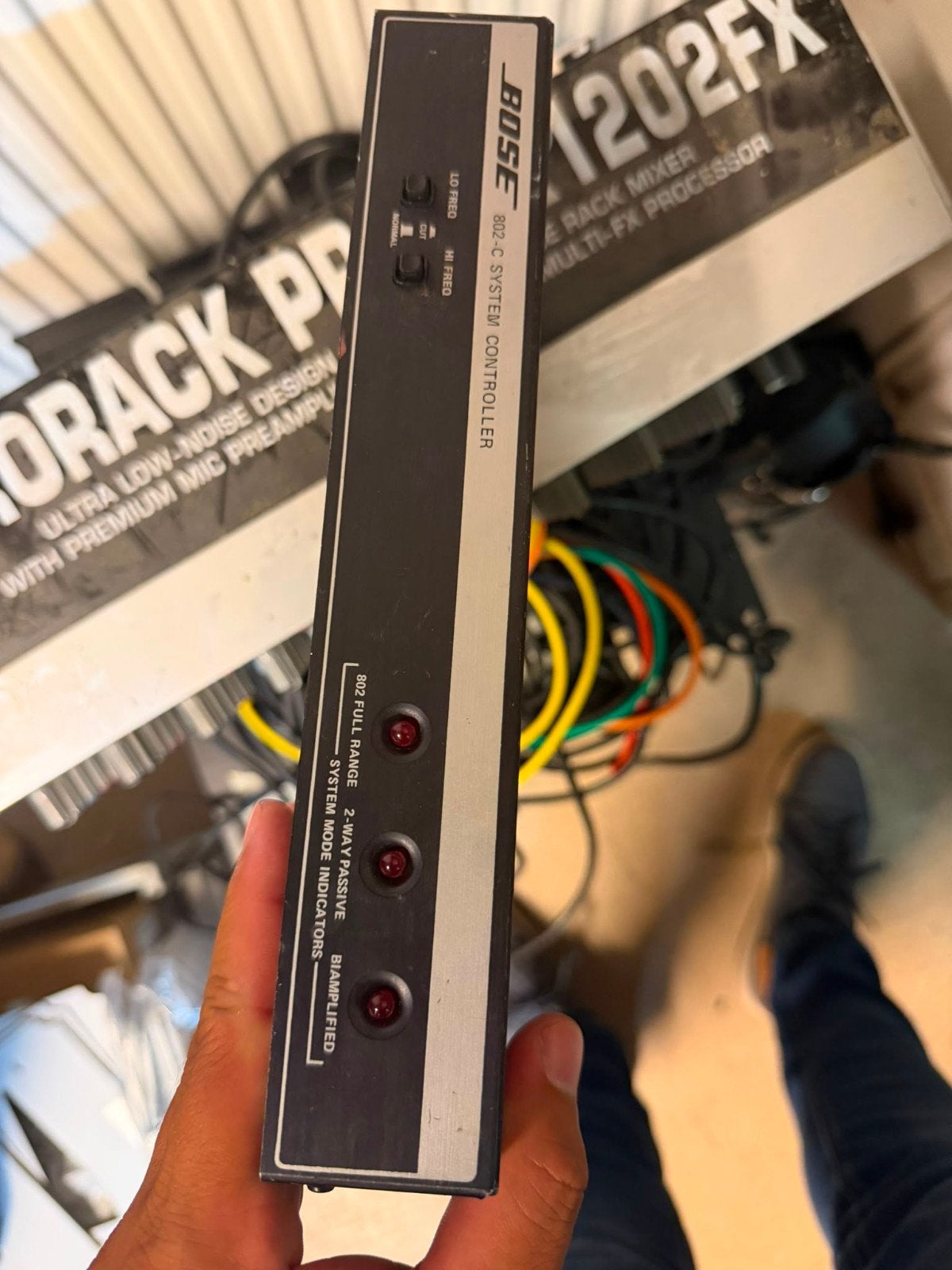 Bose 802-C Systeem Controller, Ophalen of Verzenden, Gebruikt