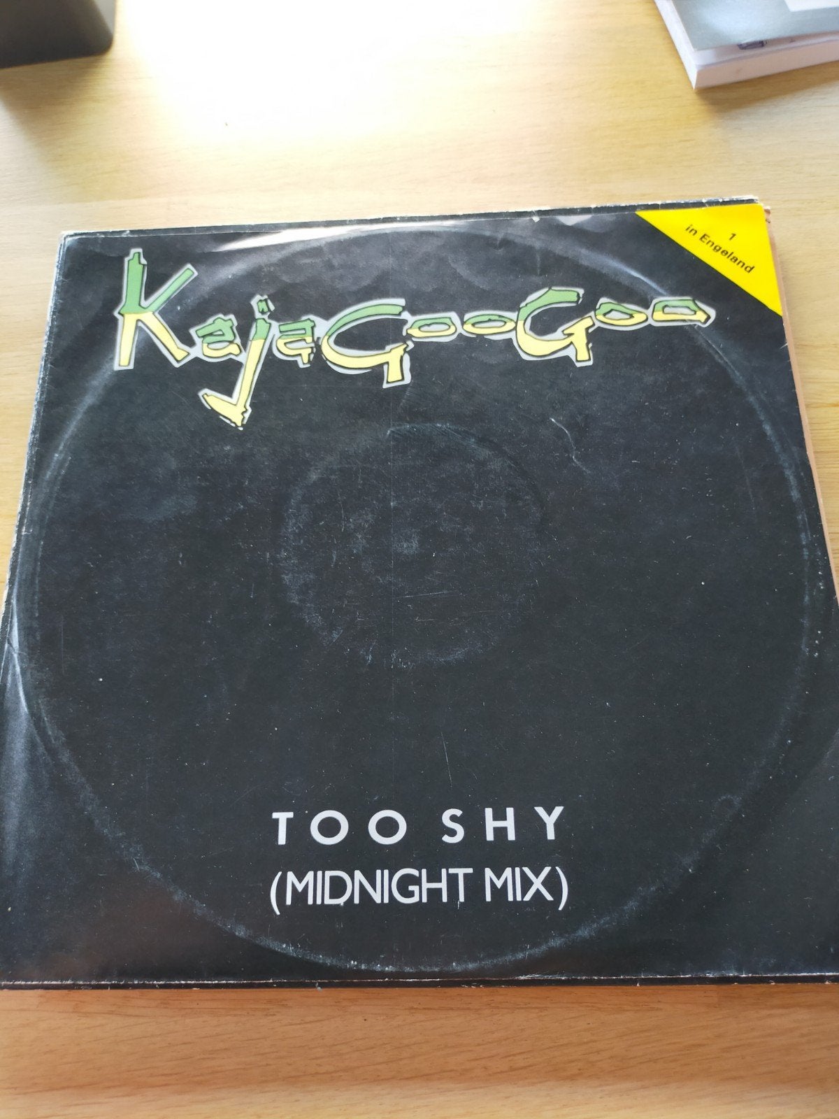 Kajakoogoo , too shy, Ophalen of Verzenden, Zo goed als nieuw, Overige formaten, Disco