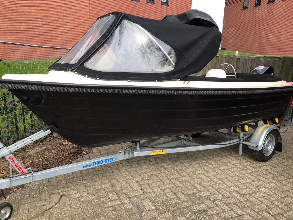 Sloep 15pk incl. trailer, Watersport en Boten, Ophalen, 15 pk, Rondzit, Admiral