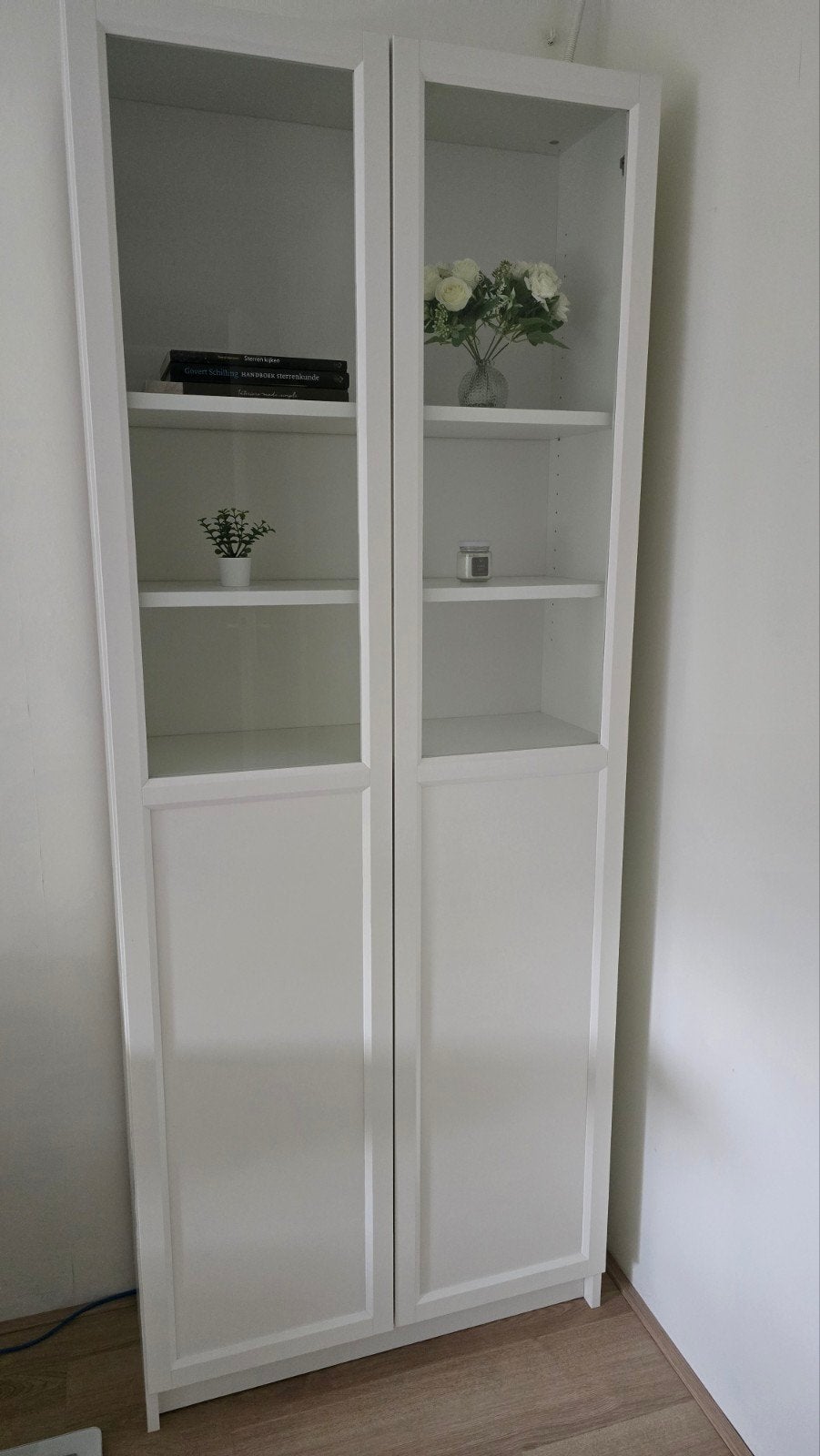 IKEA BILLY kast wit, Ophalen, Met plank(en), 200 cm of meer, 50 tot 100 cm