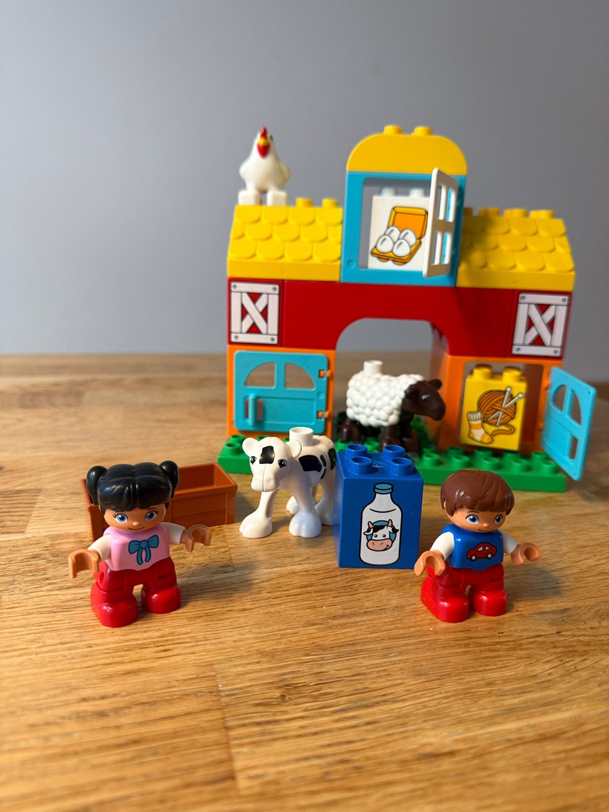 LEGO DUPLO Mijn eerste boerderij - 10617, Ophalen of Verzenden, Zo goed als nieuw, Duplo, Complete set