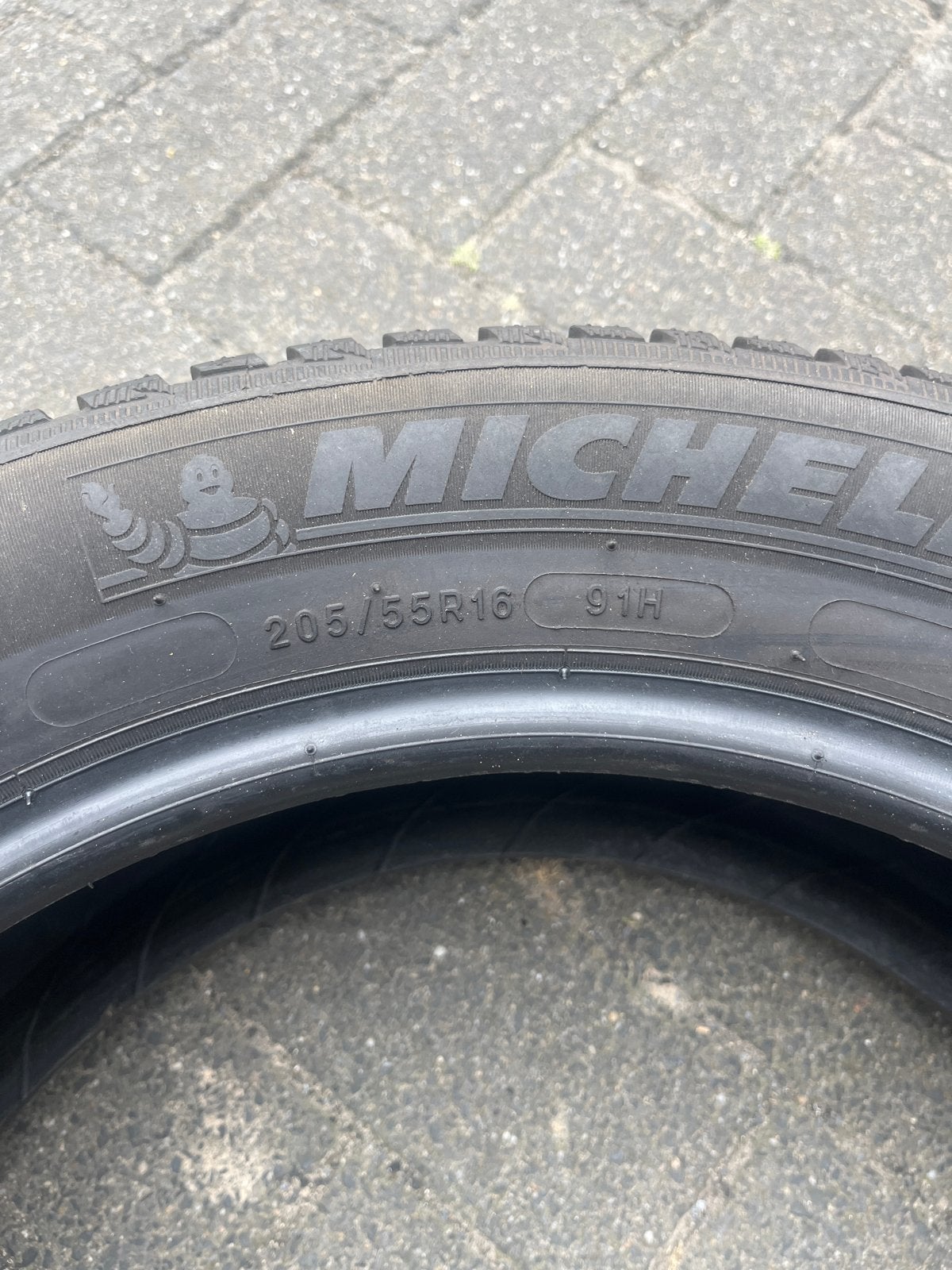 Michelin Alpin 5 Winterbanden 205/55R16 91H, Ophalen, Gebruikt, 16 inch, Band(en)