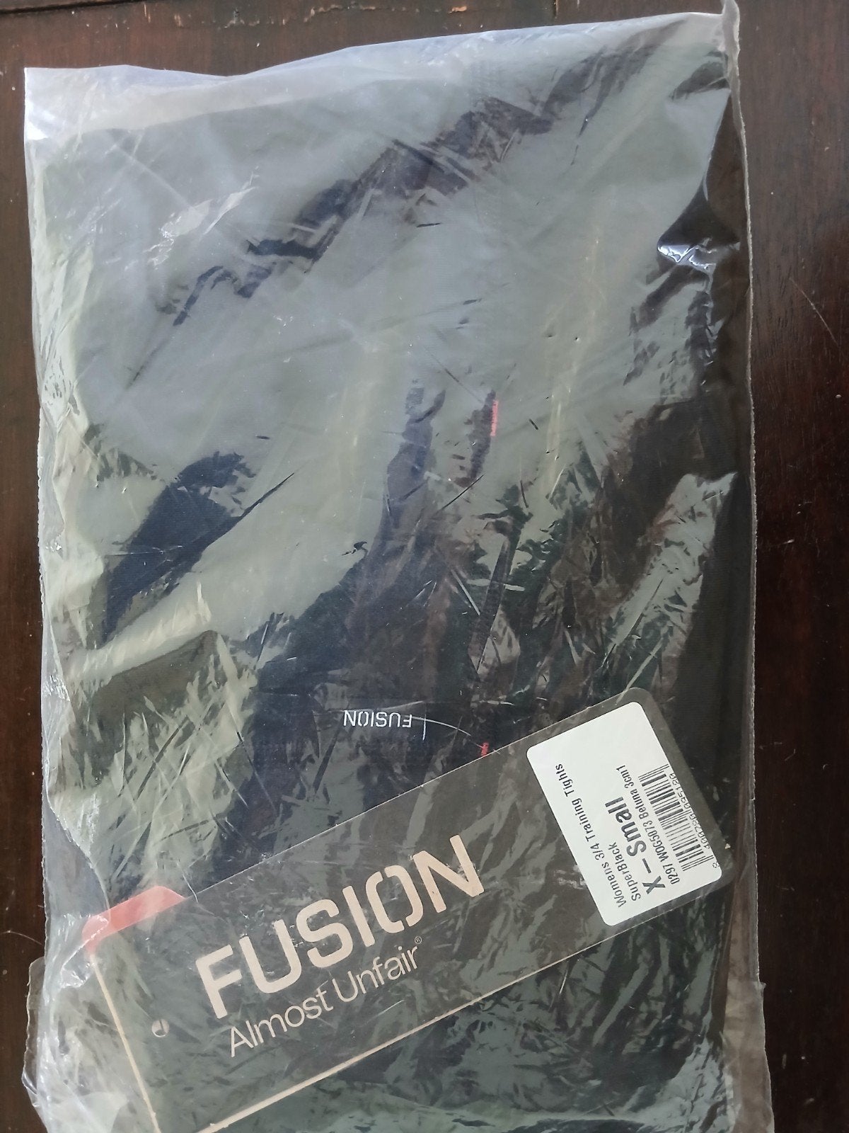 Fusion Dames 3/4 Training Tights - Zwart - Maat XS, Fusion, Zwart, Nieuw, Ophalen of Verzenden