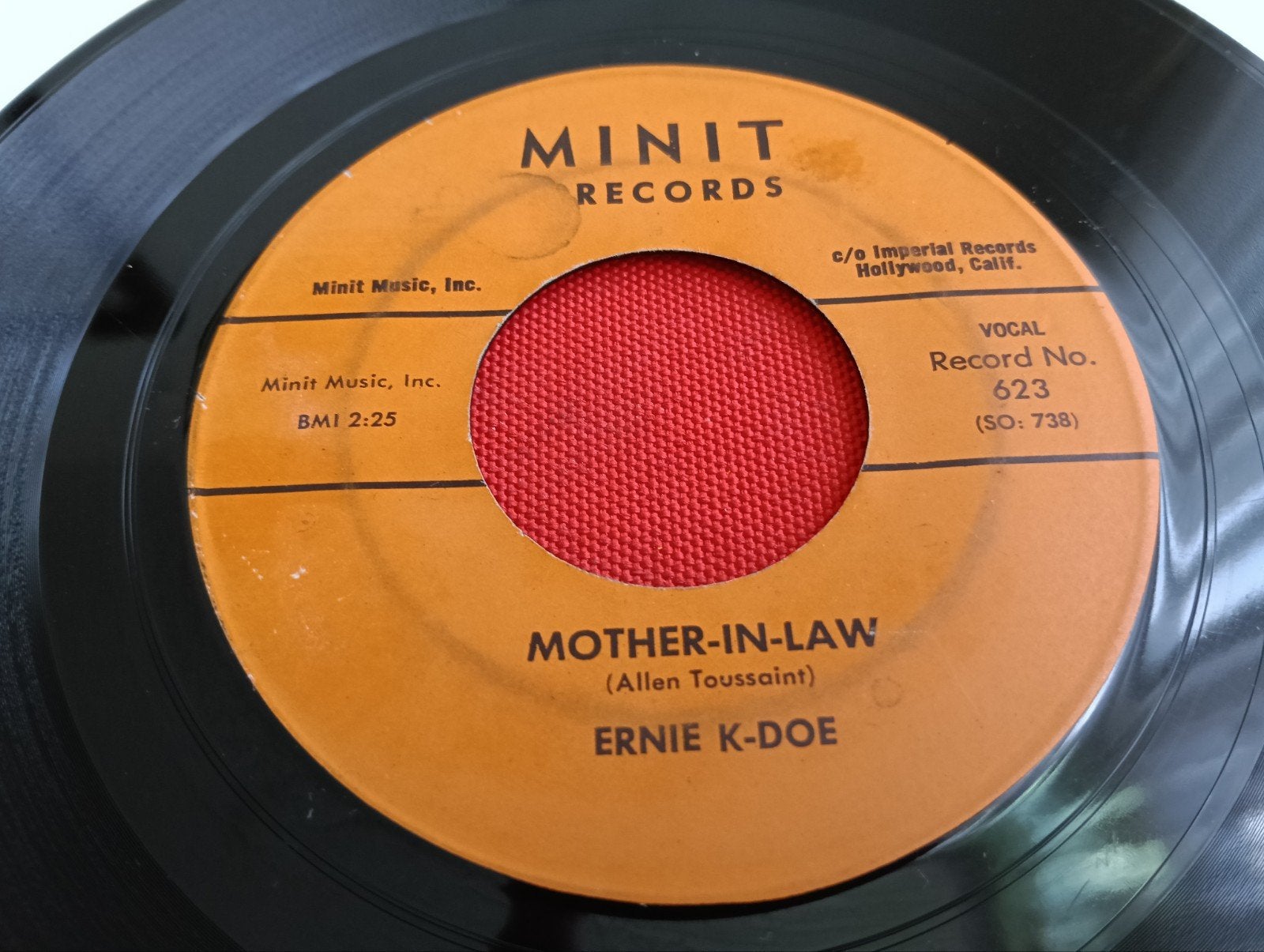 ERNIE K DOE 1961 MINT LABEL R&B ROCK, Cd's en Dvd's, Vinyl Singles, Verzenden, Zo goed als nieuw, Pop