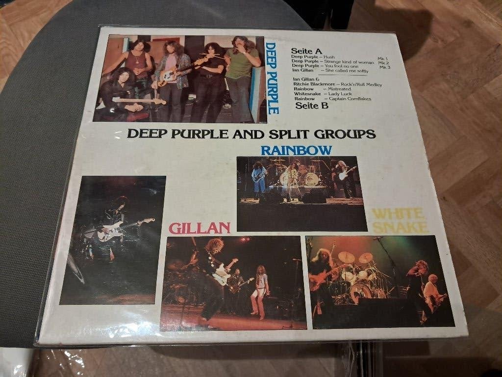 Rainbow - Deep Purple - Whitesnake e.a. - Zeldzame LP, Cd's en Dvd's, Vinyl | Hardrock en Metal, Verzenden, Zo goed als nieuw