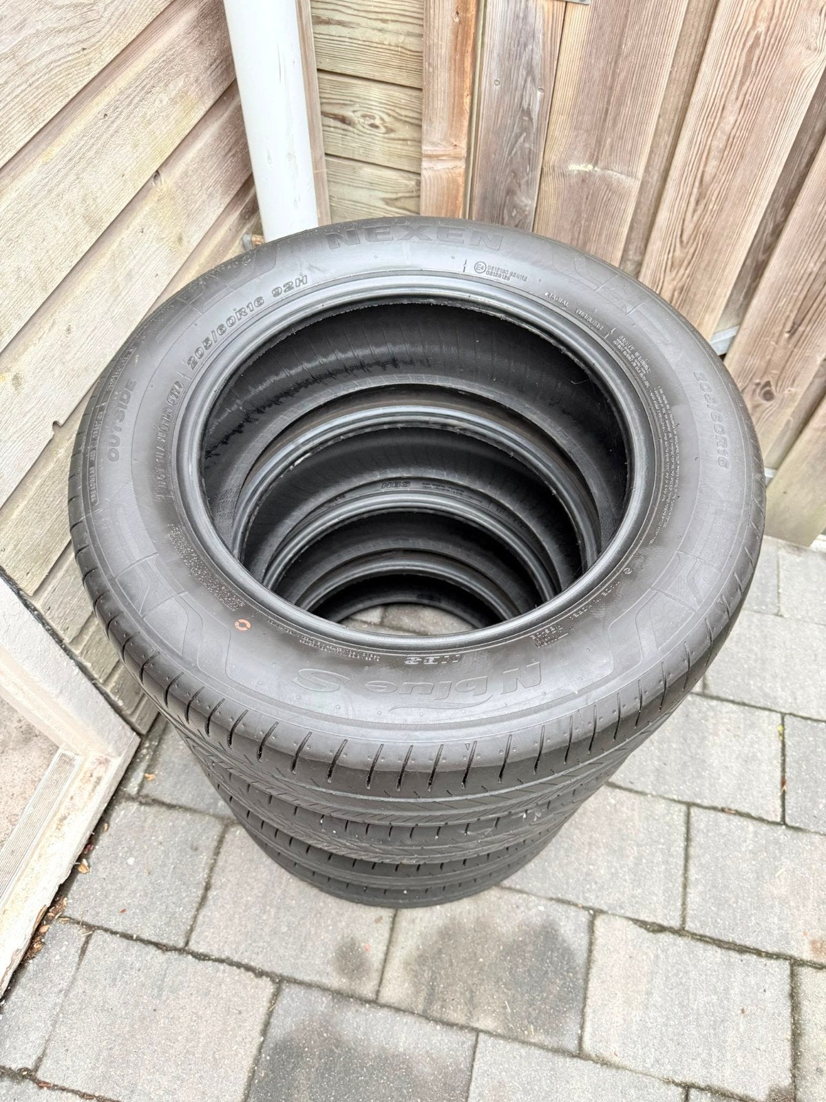 205 60 16 92H  Nexen N Blue S 2024, Ophalen, Gebruikt, 16 inch, 205 mm
