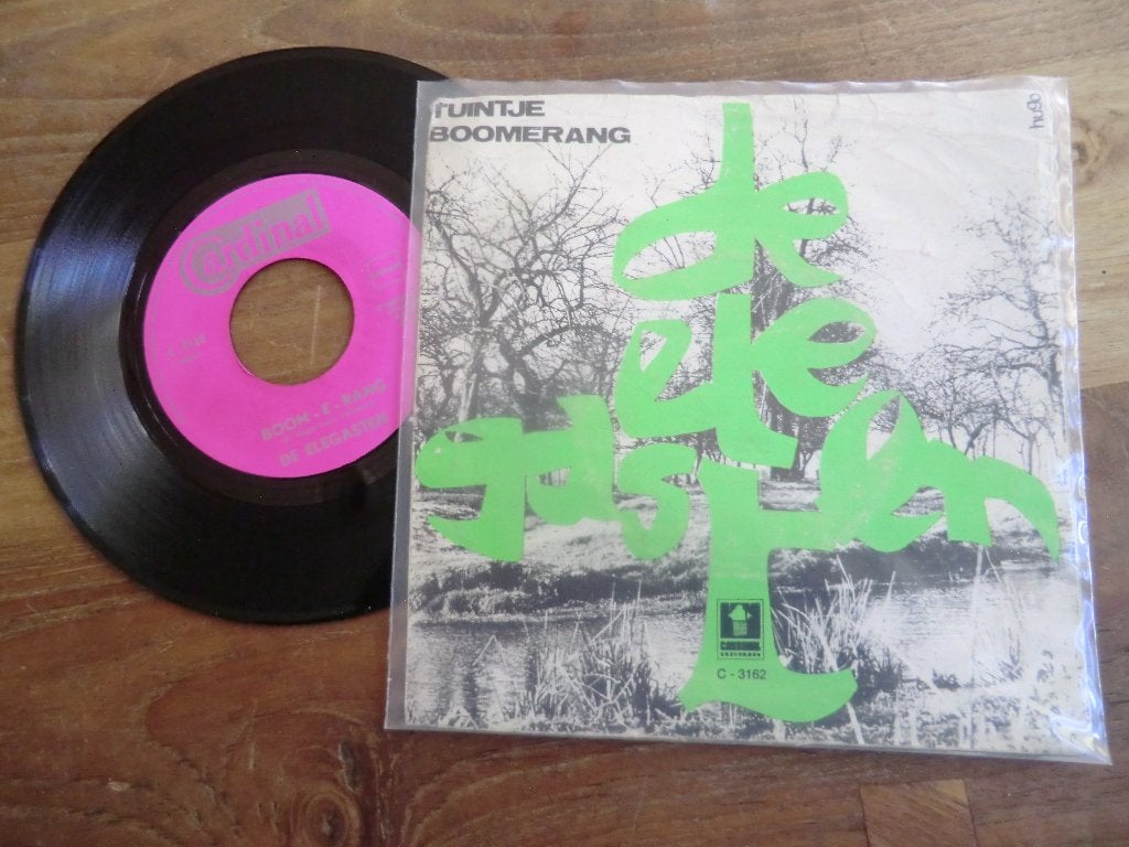 de elegasten         tuintje/boomerang, Verzenden, Zo goed als nieuw, 7 inch, Levenslied of Smartlap