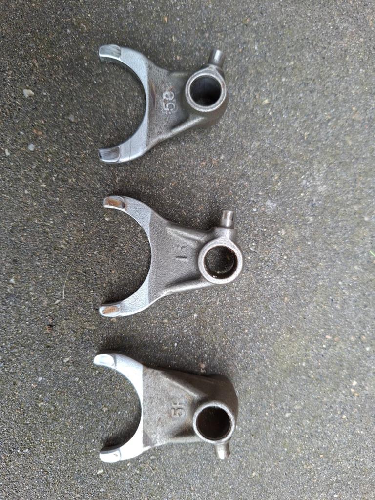 Honda cr 500 setje schakelvorken. 2, Motoren, Ophalen, Gebruikt