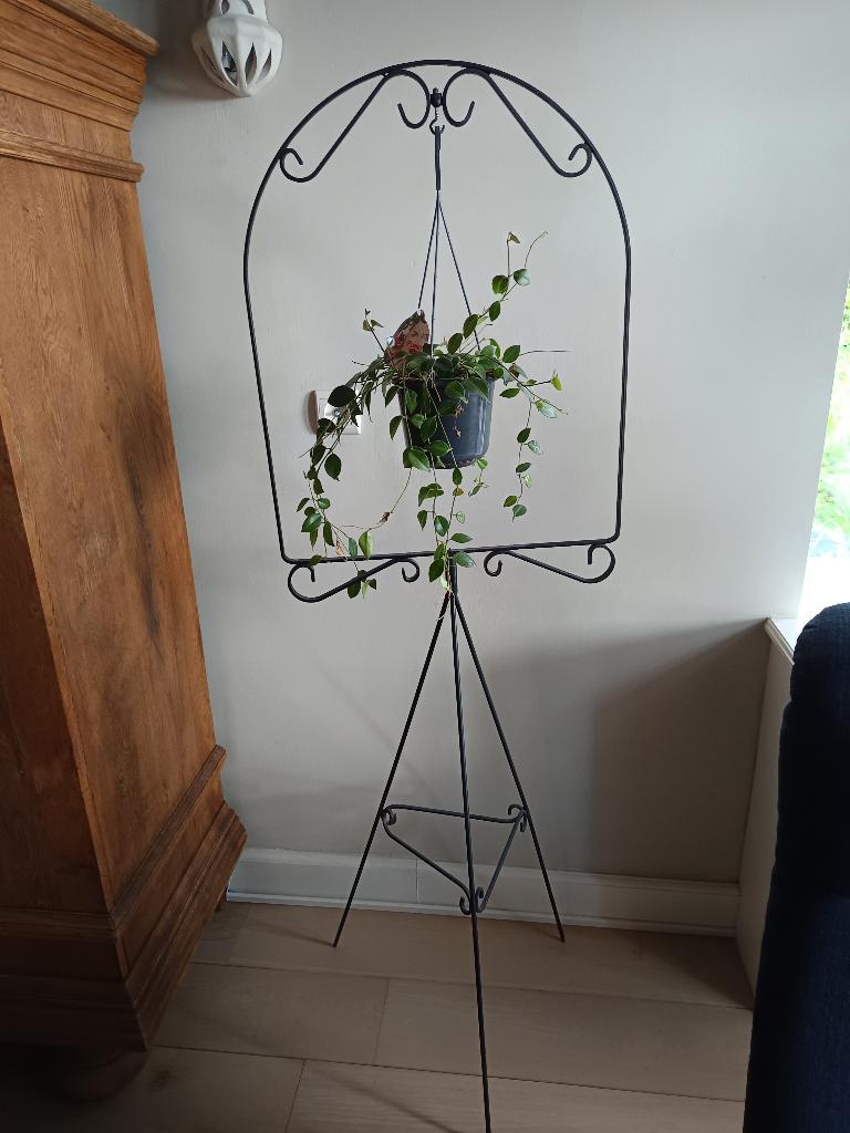 Smeedijzer standaard, Ophalen, Zo goed als nieuw, Metaal, Brocante