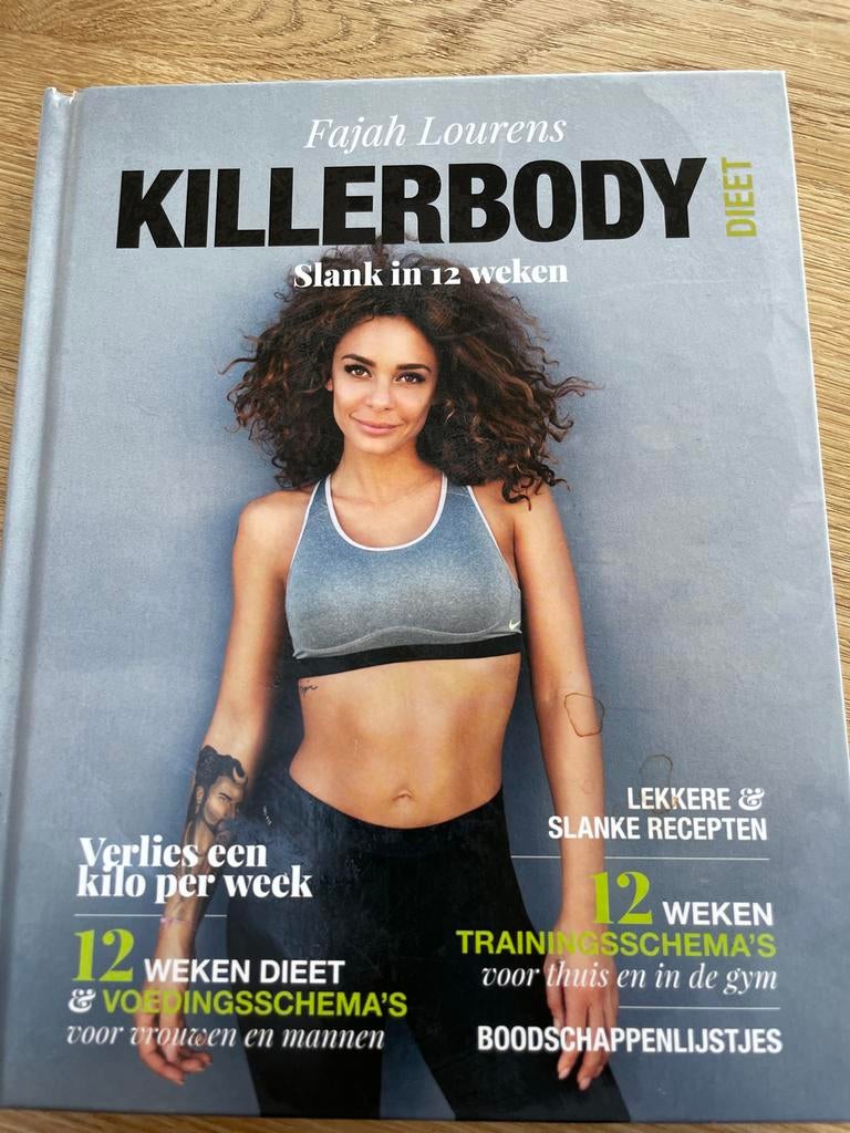 Fajah Lourens Killerbody Dieet: Slank in 12 weken, Ophalen of Verzenden, Gelezen, Dieet en Voeding