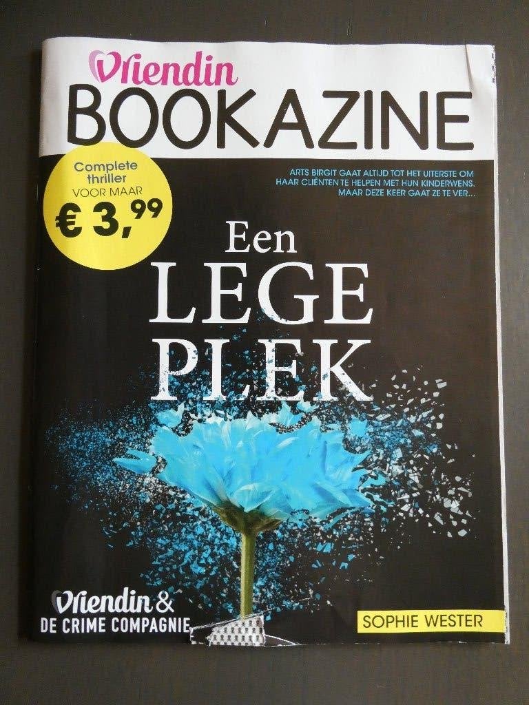 Een lege plek / Sophie Wester, als bookazine., Ophalen of Verzenden, Zo goed als nieuw, Nederland