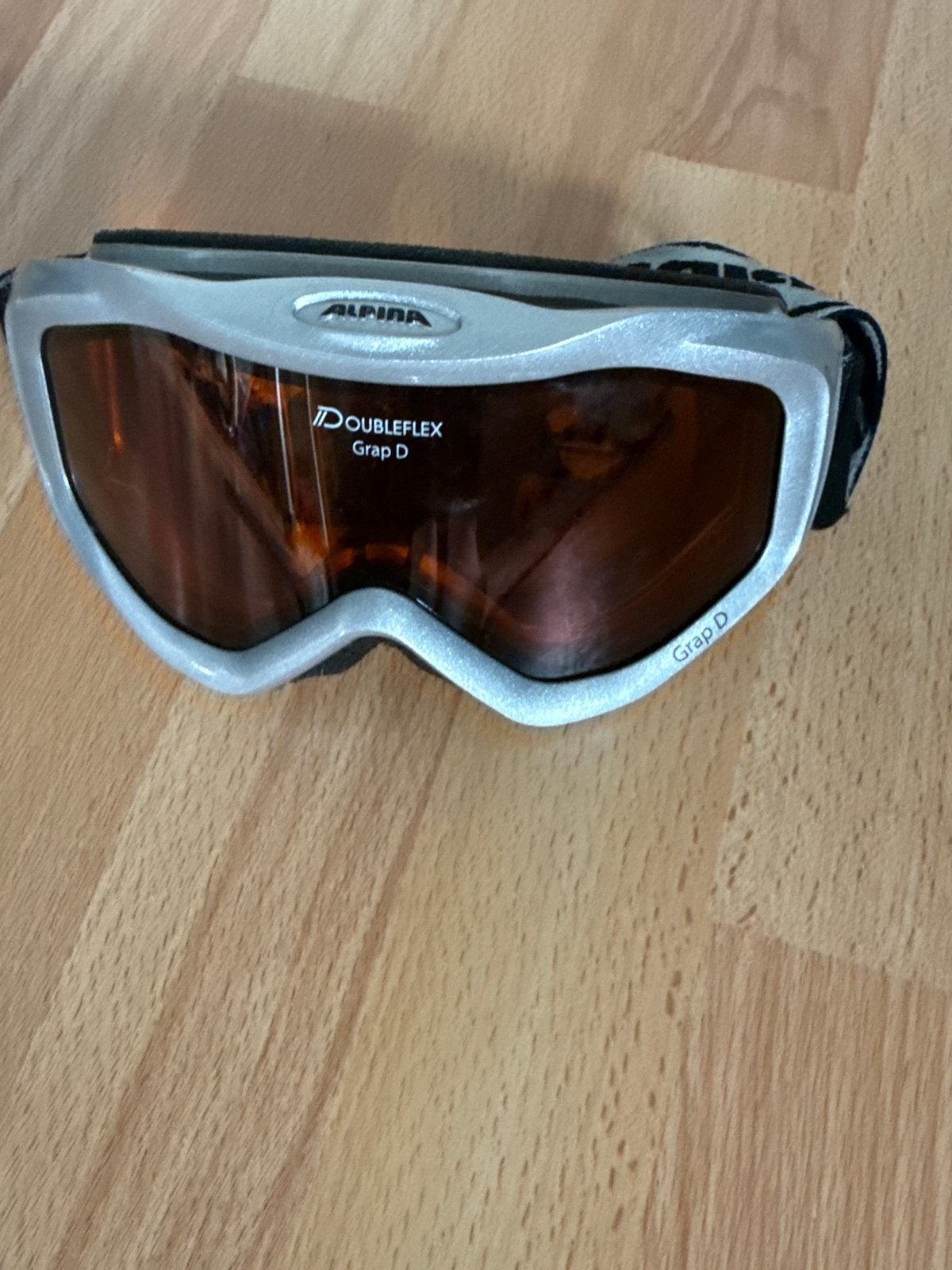 Alpina Doubleflex Grap D skibril, Overige merken, Overige typen, Ophalen of Verzenden, Zo goed als nieuw
