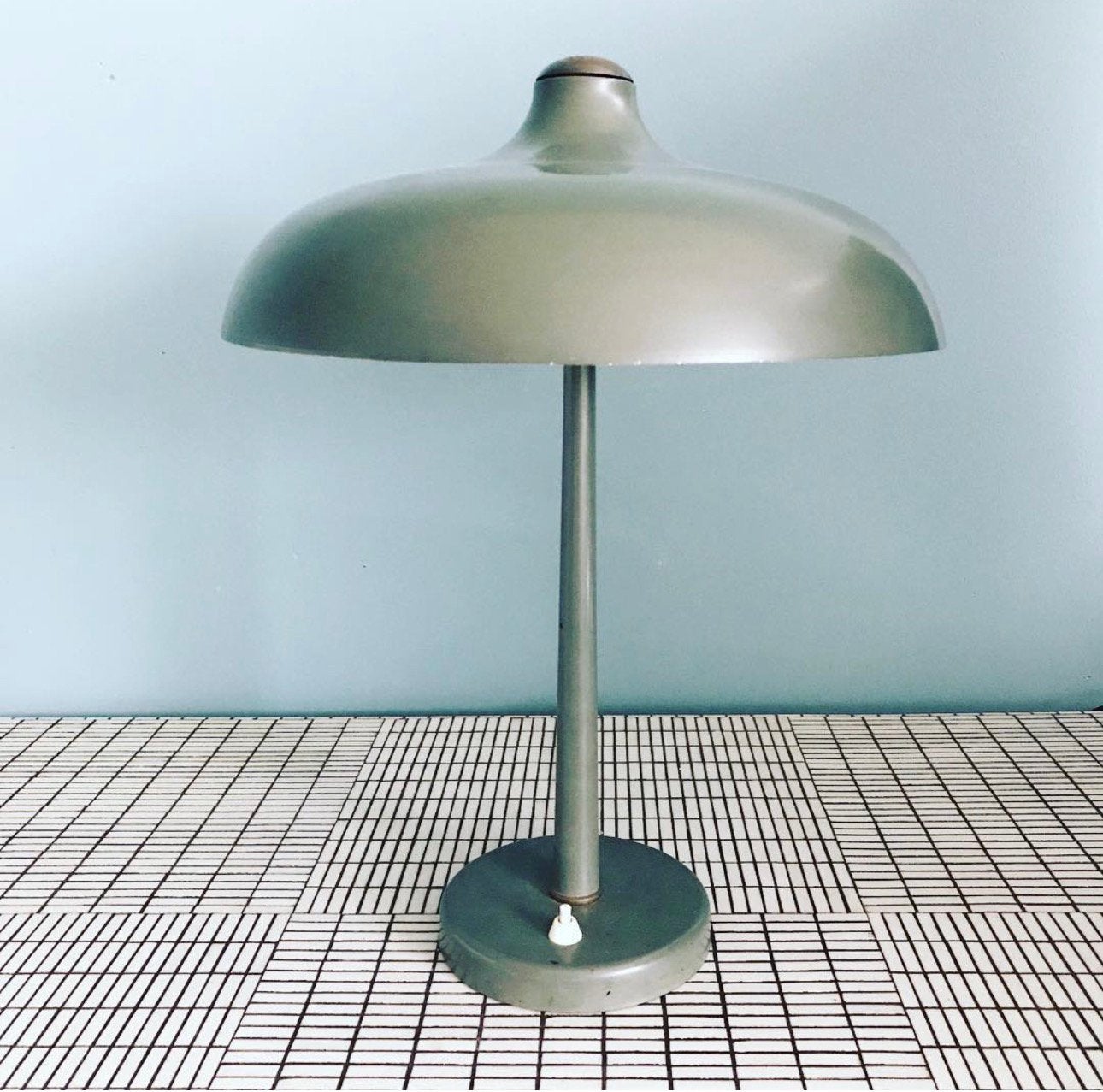 VEB paddenstoel lamp design, Huis en Inrichting, Zwart, Ophalen, Gebruikt, Design