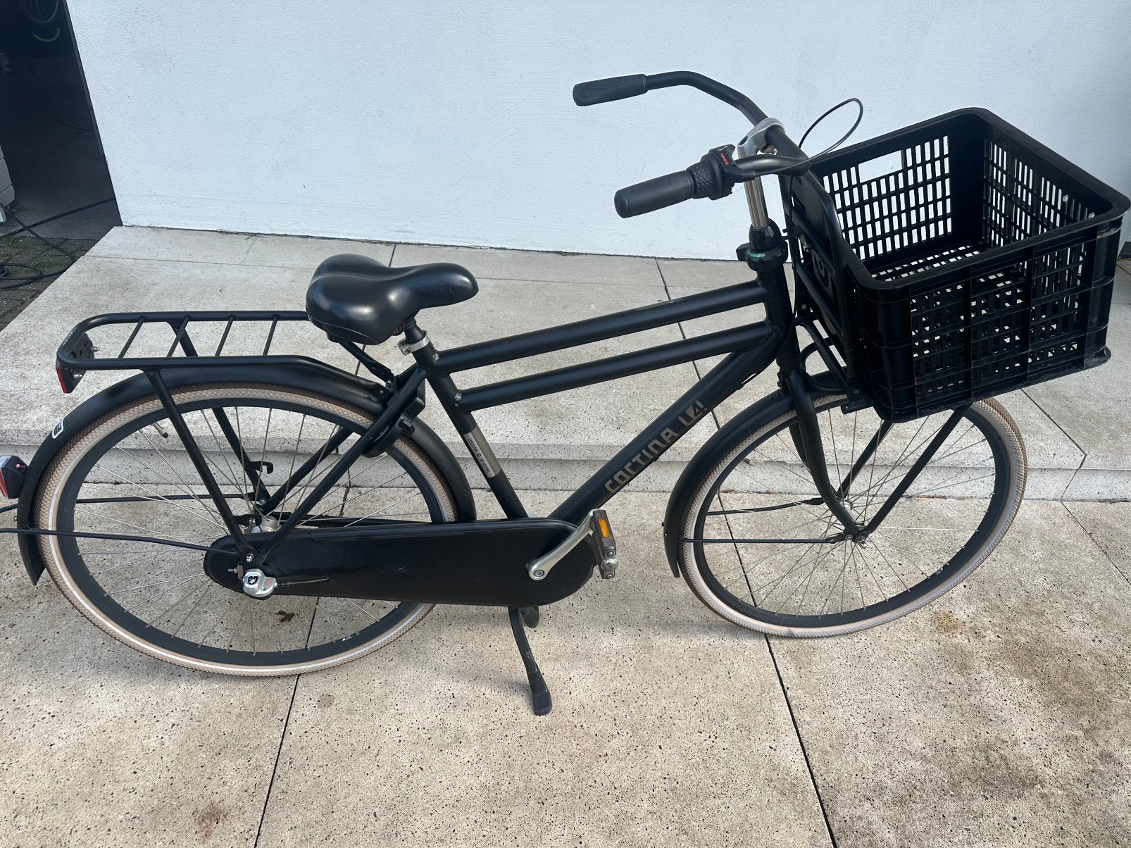 Cortina U4 28inch H50 herenfiets nieuw model met garantie, Fietsen en Brommers, Terugtraprem, Versnellingen, 49 tot 53 cm, Zo goed als nieuw
