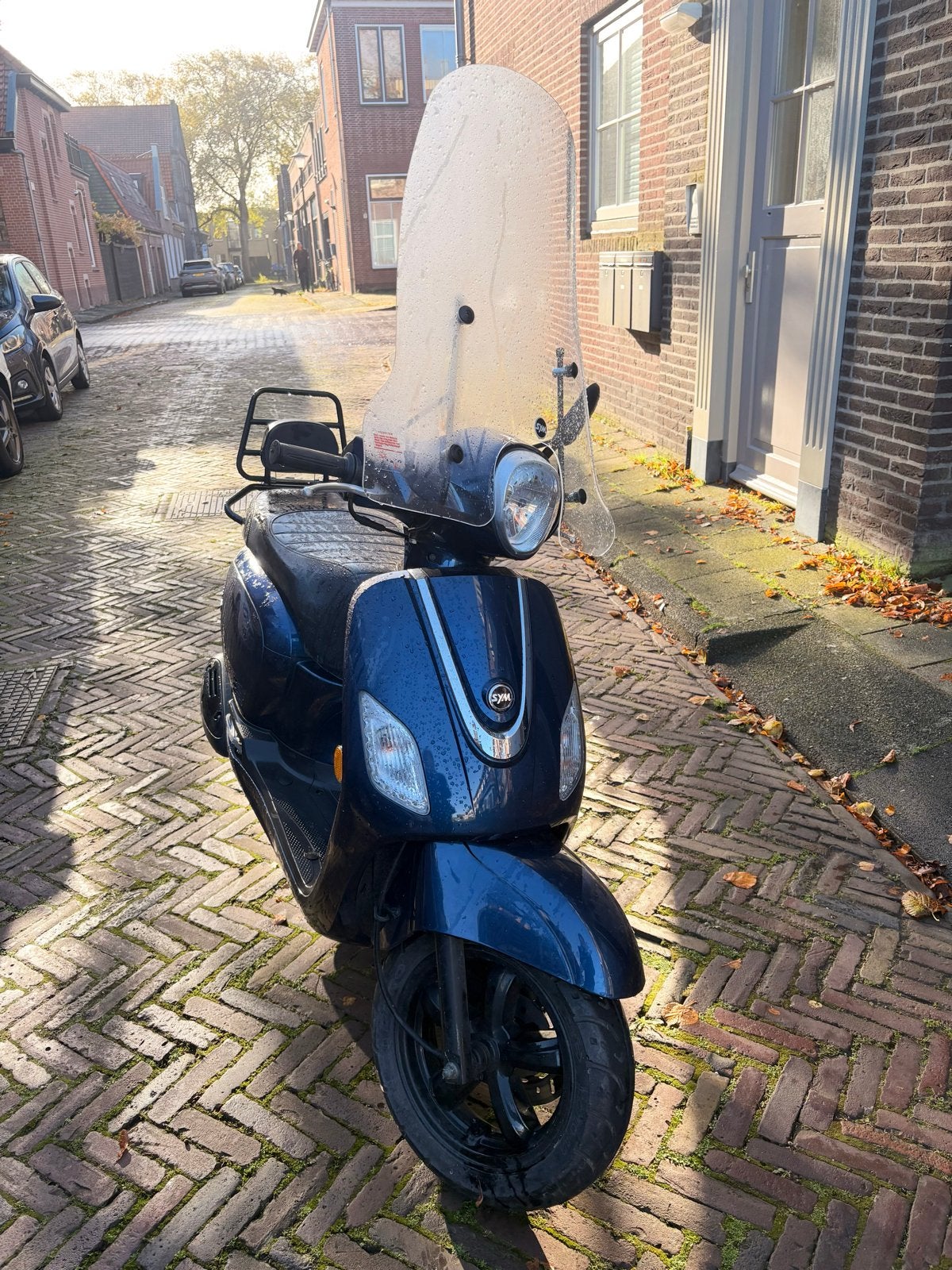 SYM Fiddle III Scooter - Inclusief 2 helmen en slot, Fietsen en Brommers, Ophalen, Gebruikt, Maximaal 45 km/u, Benzine