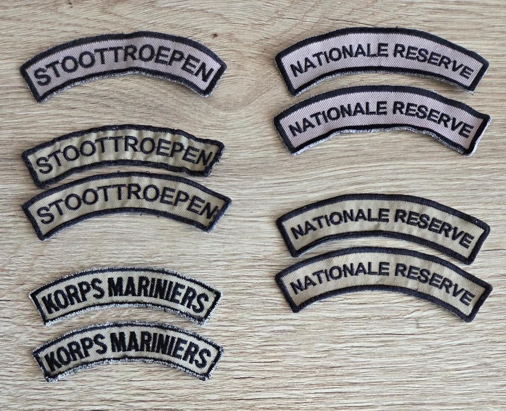 Diverse Militaire straatnamen, Verzamelen, Militaria | Algemeen, Ophalen of Verzenden, Landmacht, Nederland, Overige typen