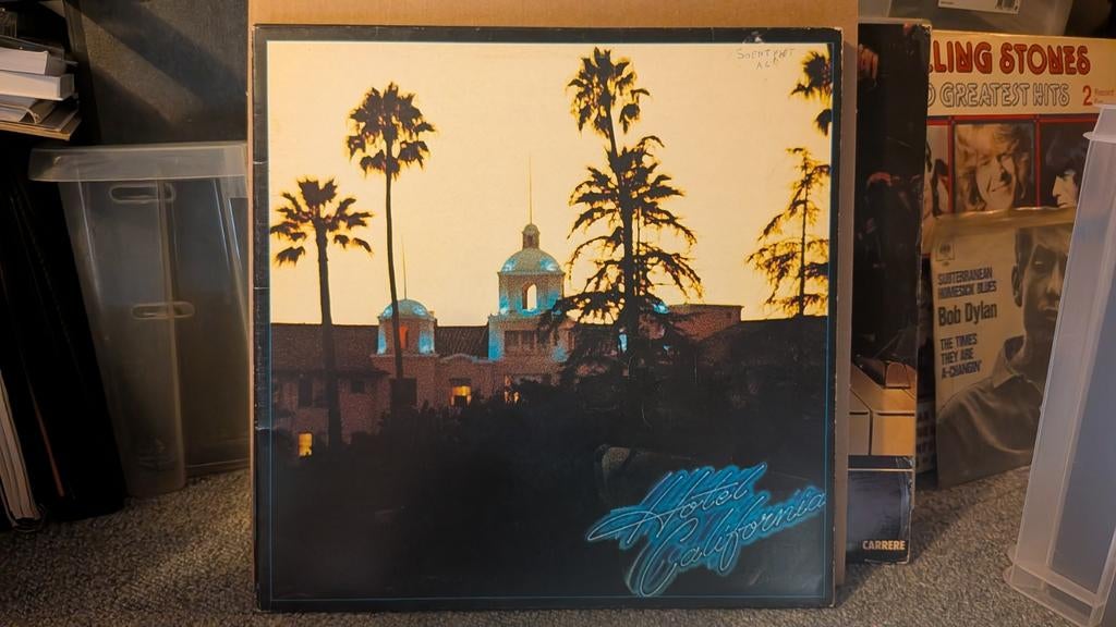 Eagles - Hotel California LP (1976), Ophalen of Verzenden, 1970 - 1979, Gebruikt, 12 inch