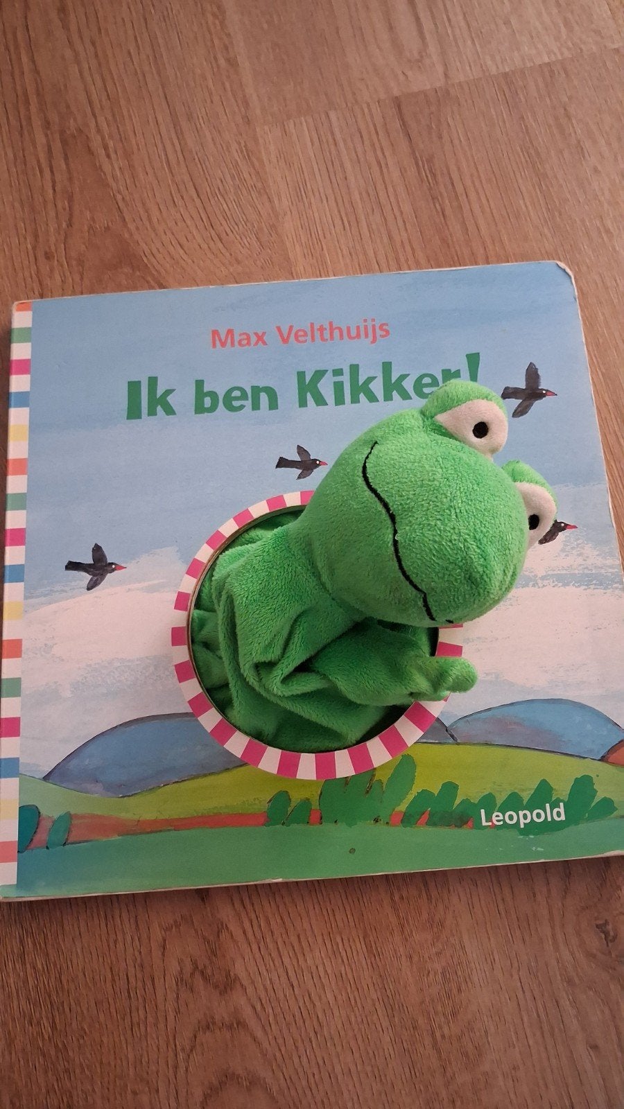 Ik ben Kikker! - Max Velthuijs (met handpop), Boeken, Gelezen, Fictie algemeen, Jongen of Meisje, Ophalen of Verzenden