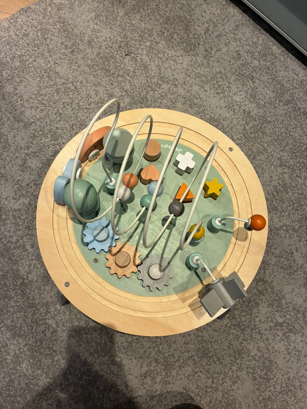 Jonad activiteiten tafel, Kinderen en Baby's, Speelgoed | Houten speelgoed, Ophalen, Gebruikt, Overige typen