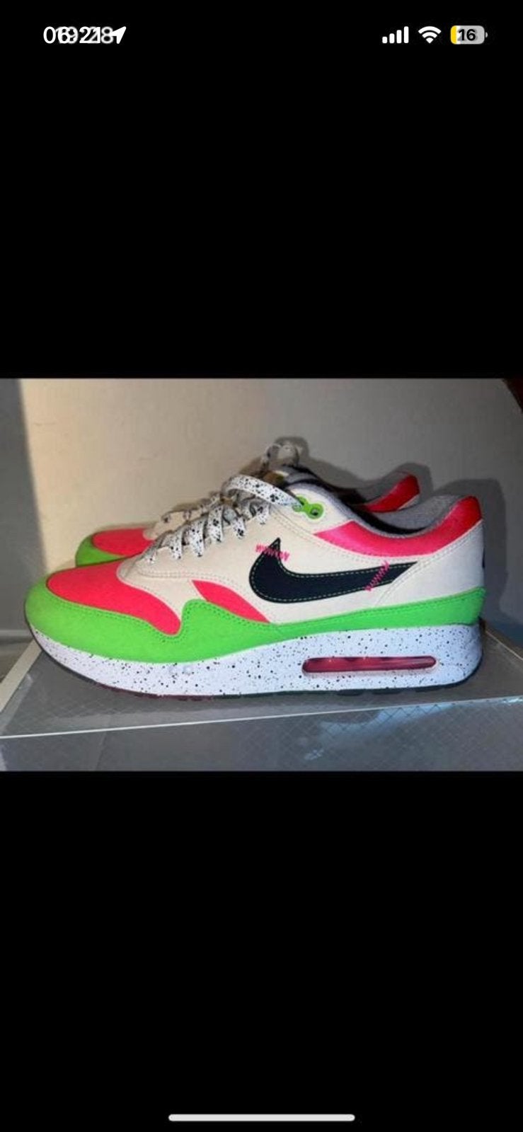 Nike air max 1 golf U.S open 45.5, Kleding | Heren, Ophalen, Zo goed als nieuw, Overige kleuren