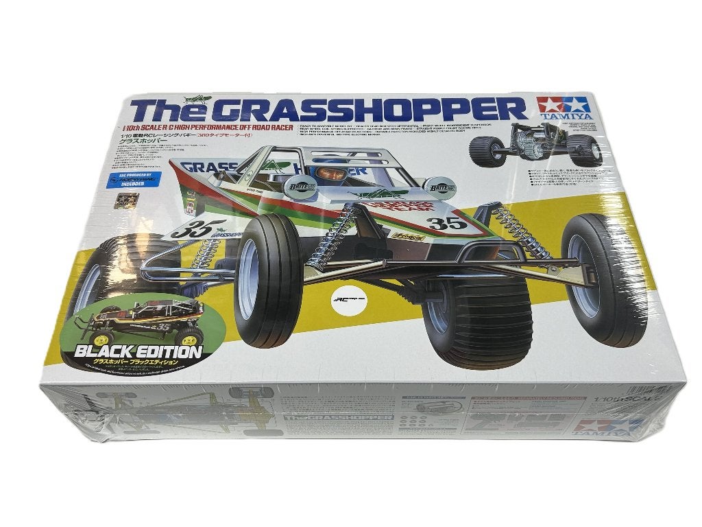 Tamiya 47522 1:10 RC The Grasshopper I Black Edition 1/10, Ophalen of Verzenden, Nieuw, Schaal 1:10, Elektro