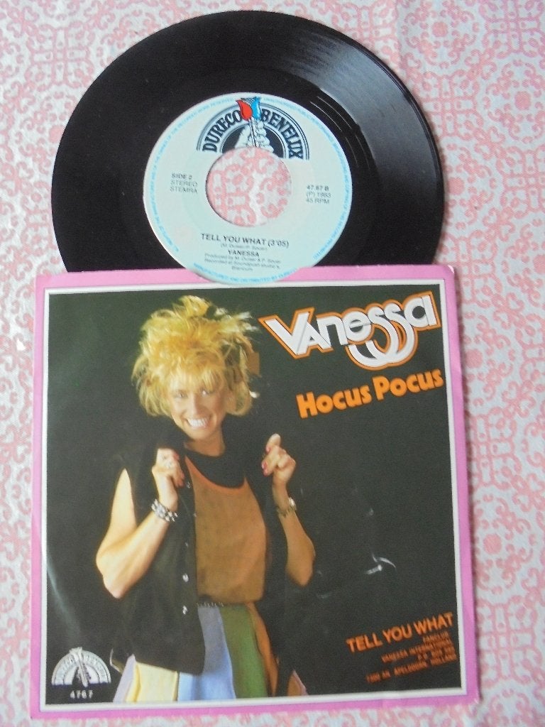 Vanessa, Gebruikt, 1990 - 1999, 7 inch, Single